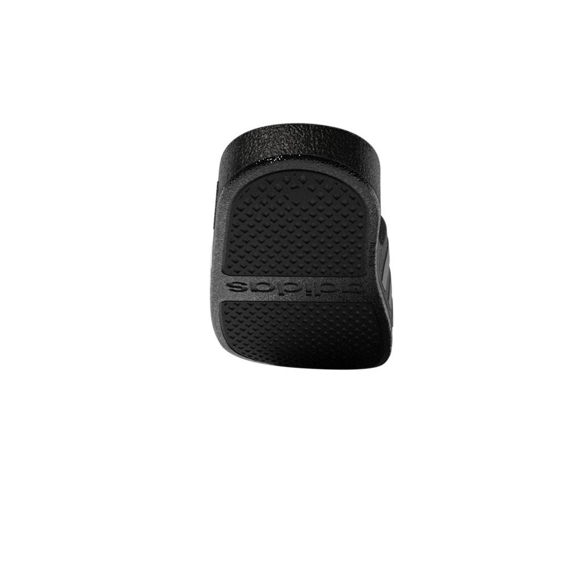 Black Adilette Aqua Slides, , large image number 10
