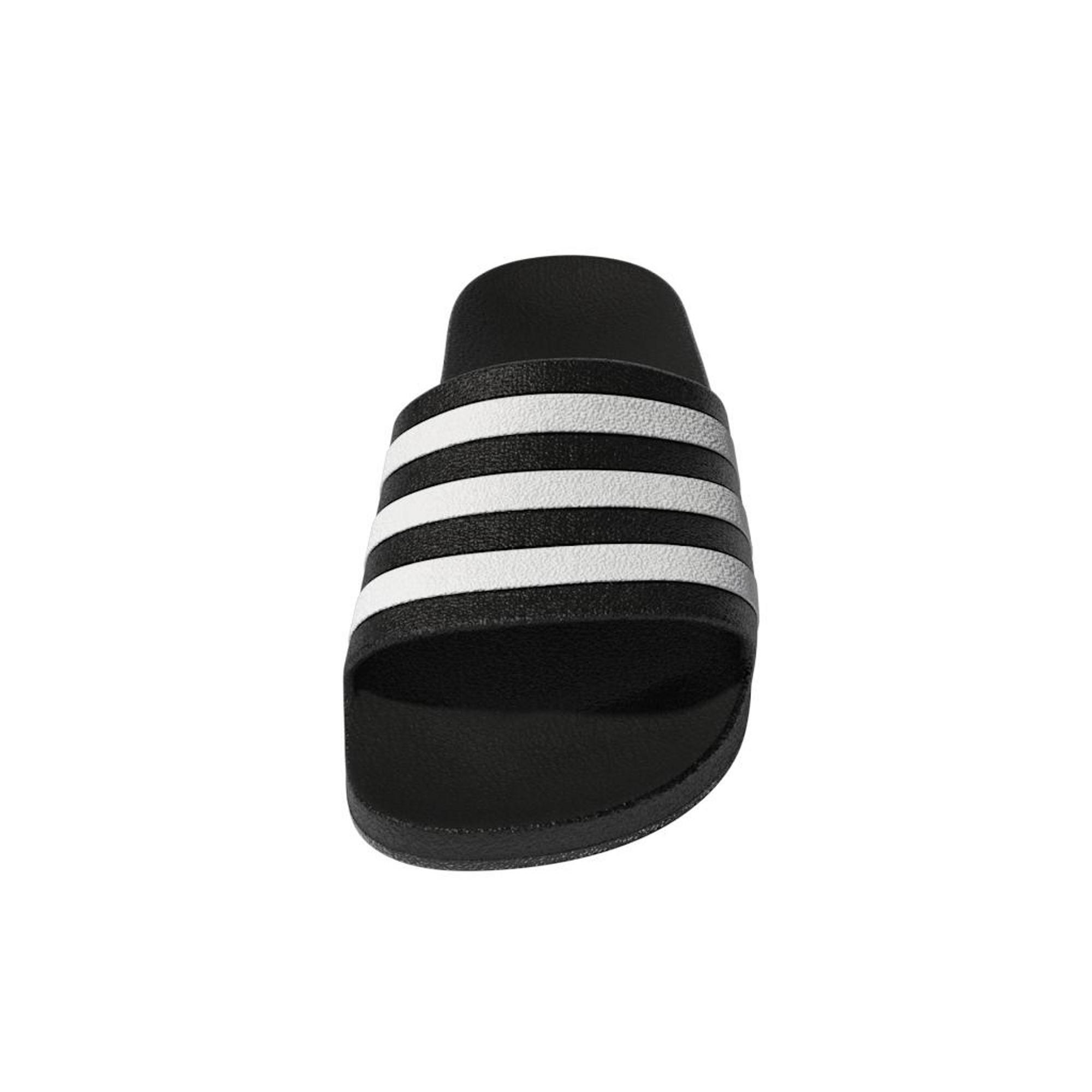 Black Adilette Aqua Slides, , large image number 11