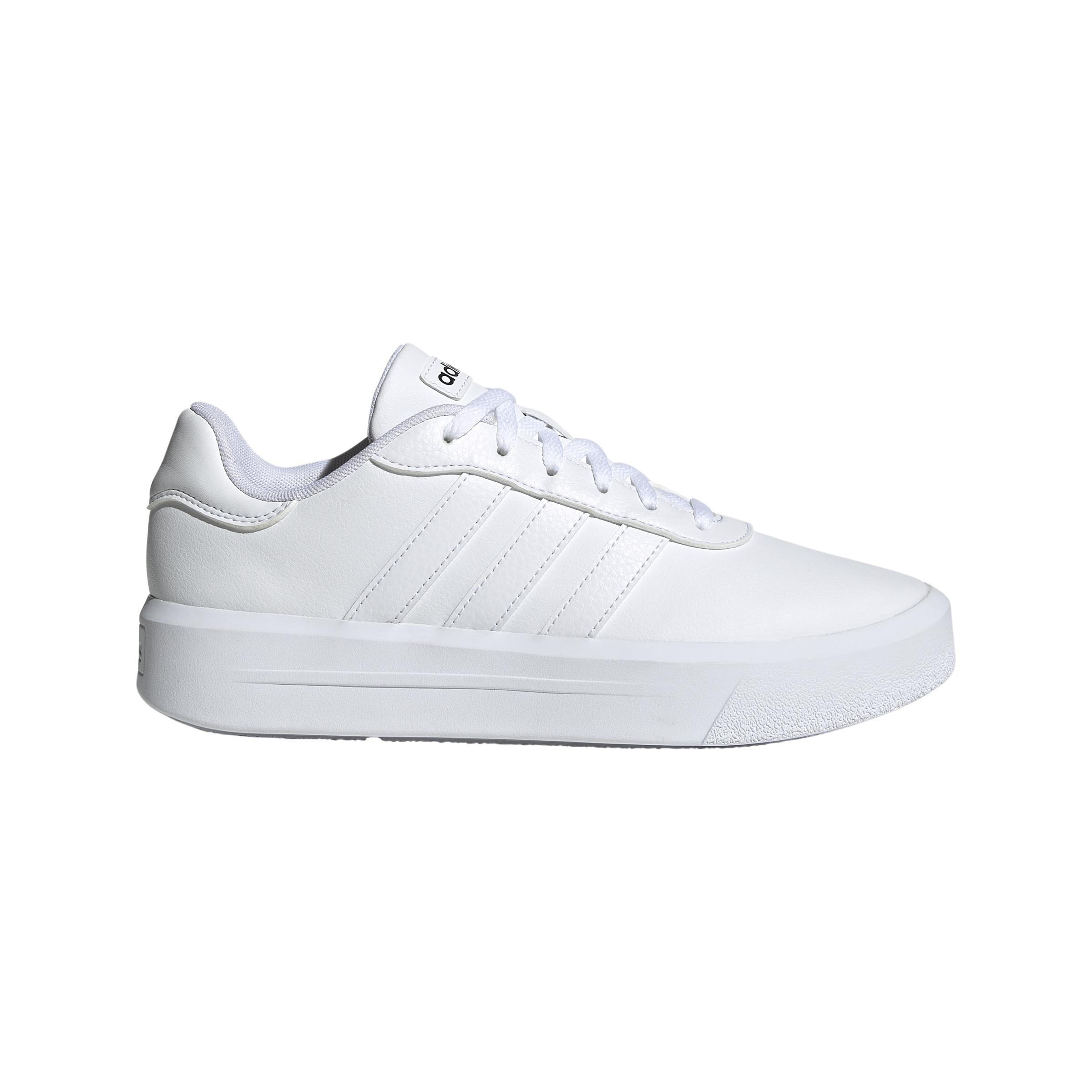 White Court Platform Sneakers, , large image number 0