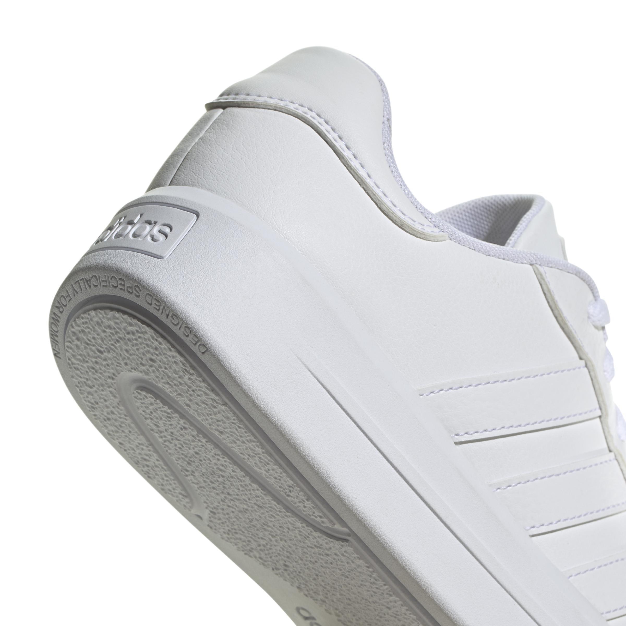 White Court Platform Sneakers, , large image number 5