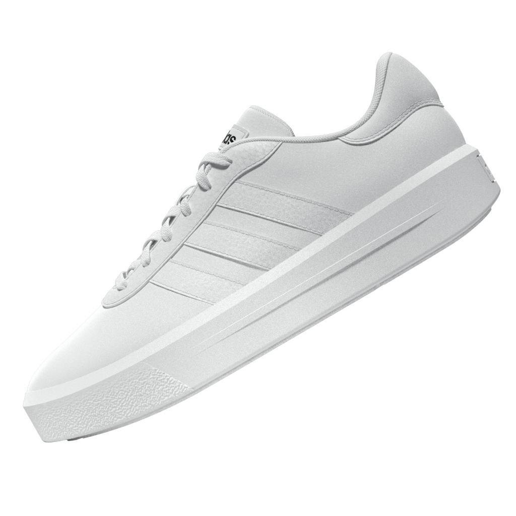 White Court Platform Sneakers, , large image number 6