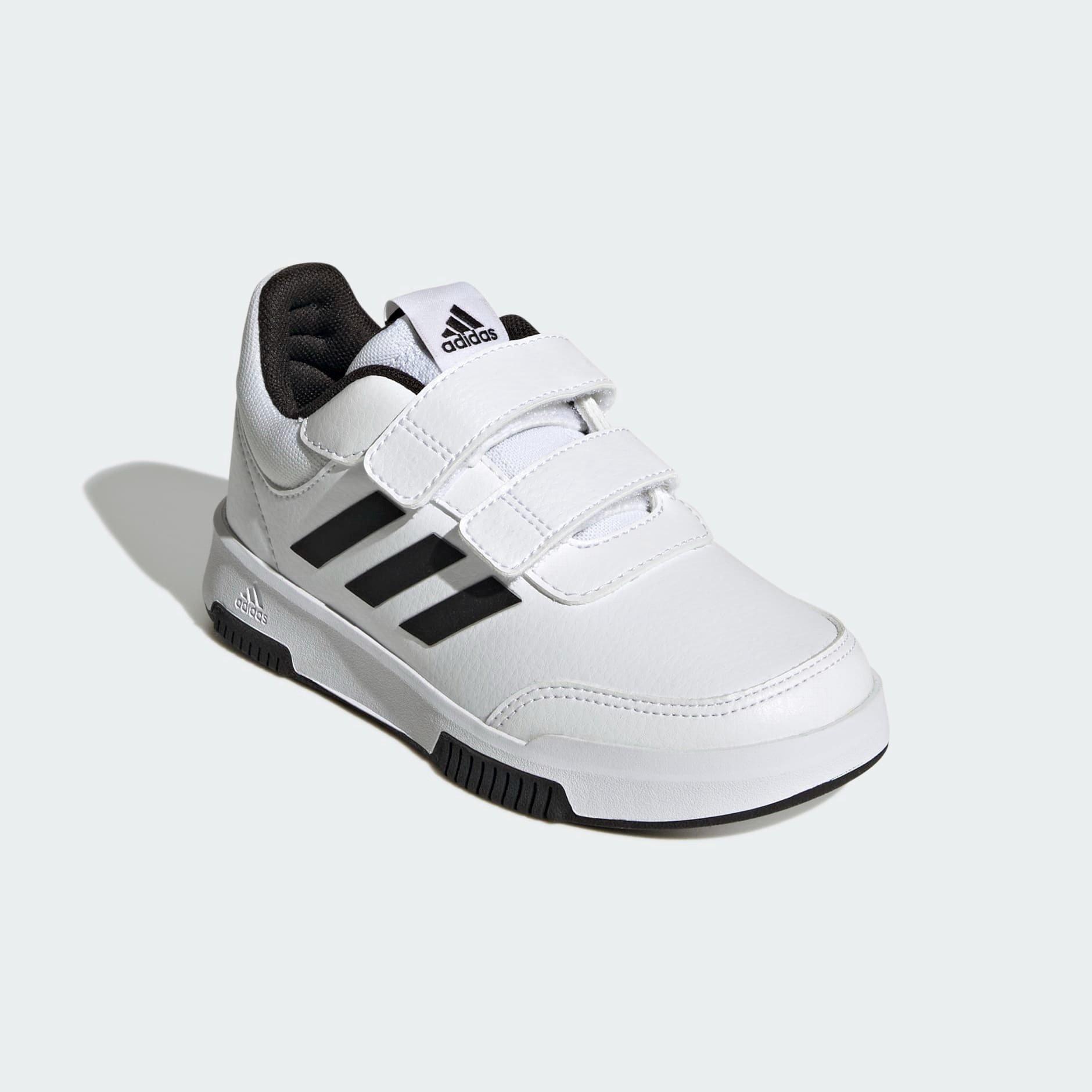 White Tensaur Hook And Loop Shoes, Kids Unisex, , large image number 2