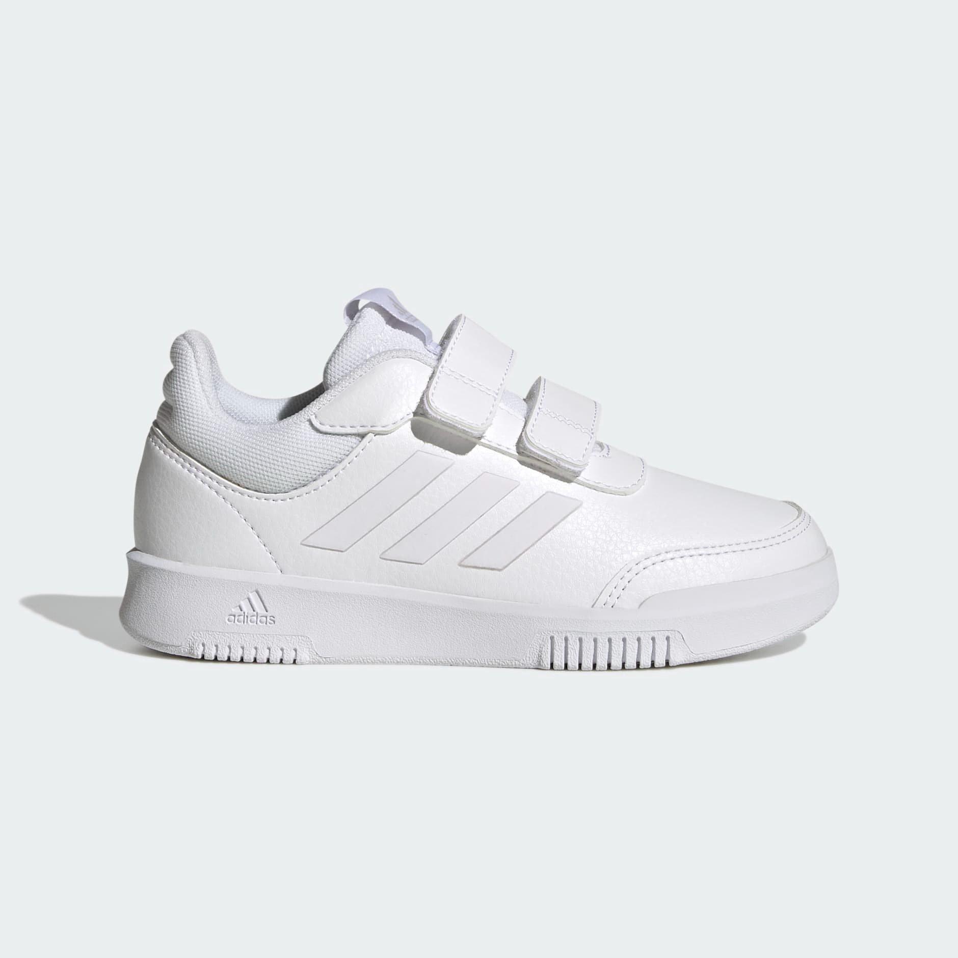 White Hook And Loop Shoes, Kids Unisex, , large image number 0