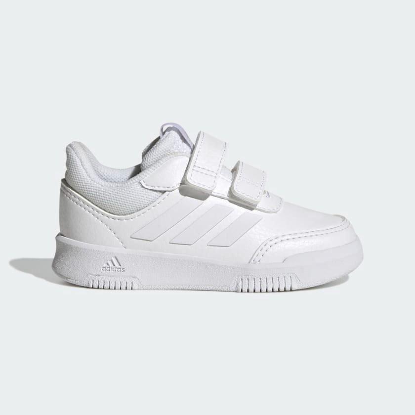 White Hook And Loop Shoes, Kids Unisex, , large image number 0