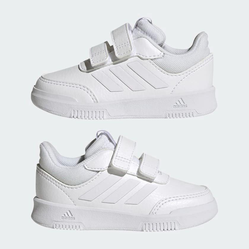 White Hook And Loop Shoes, Kids Unisex, , large image number 3