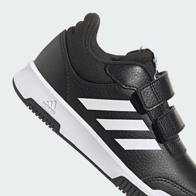 Black Hook-And-Loop Trainers, Kids Unisex, , large image number 8
