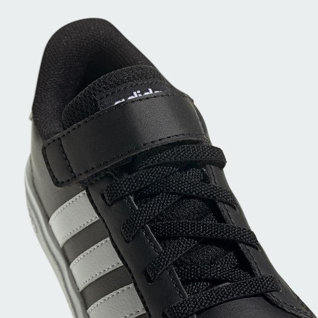 Black Court Classic Sneakers, Kids Unisex, , large image number 1