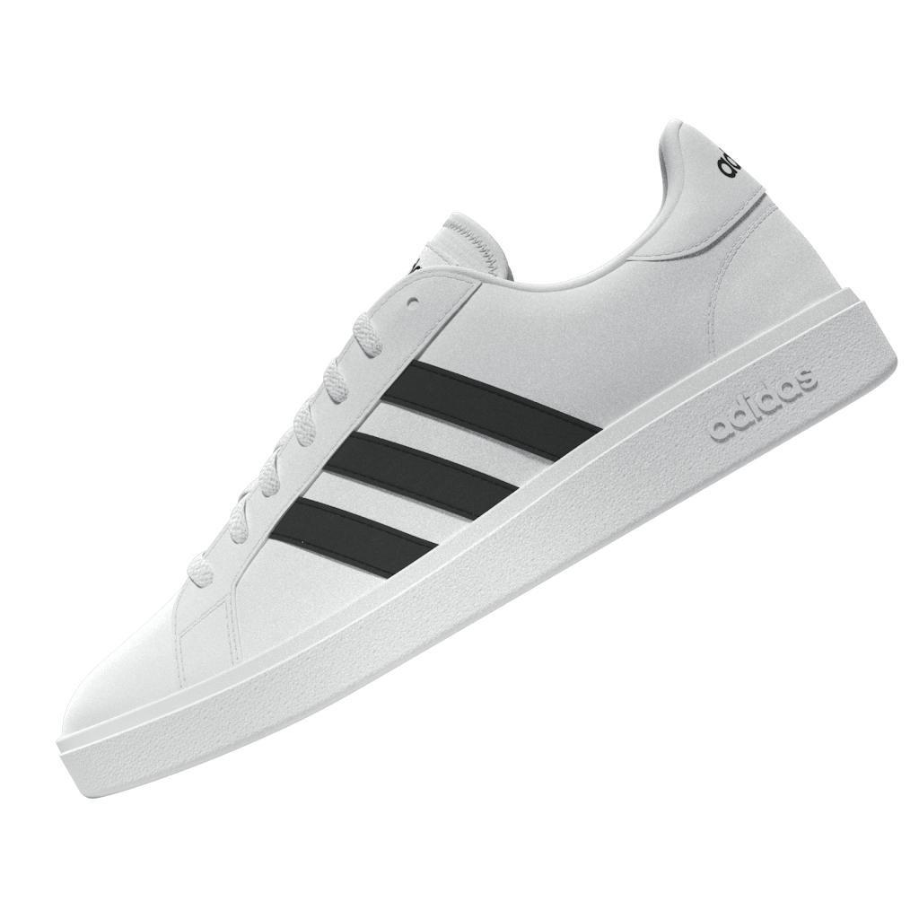 White Grand Court Casual Shoes, , large image number 5
