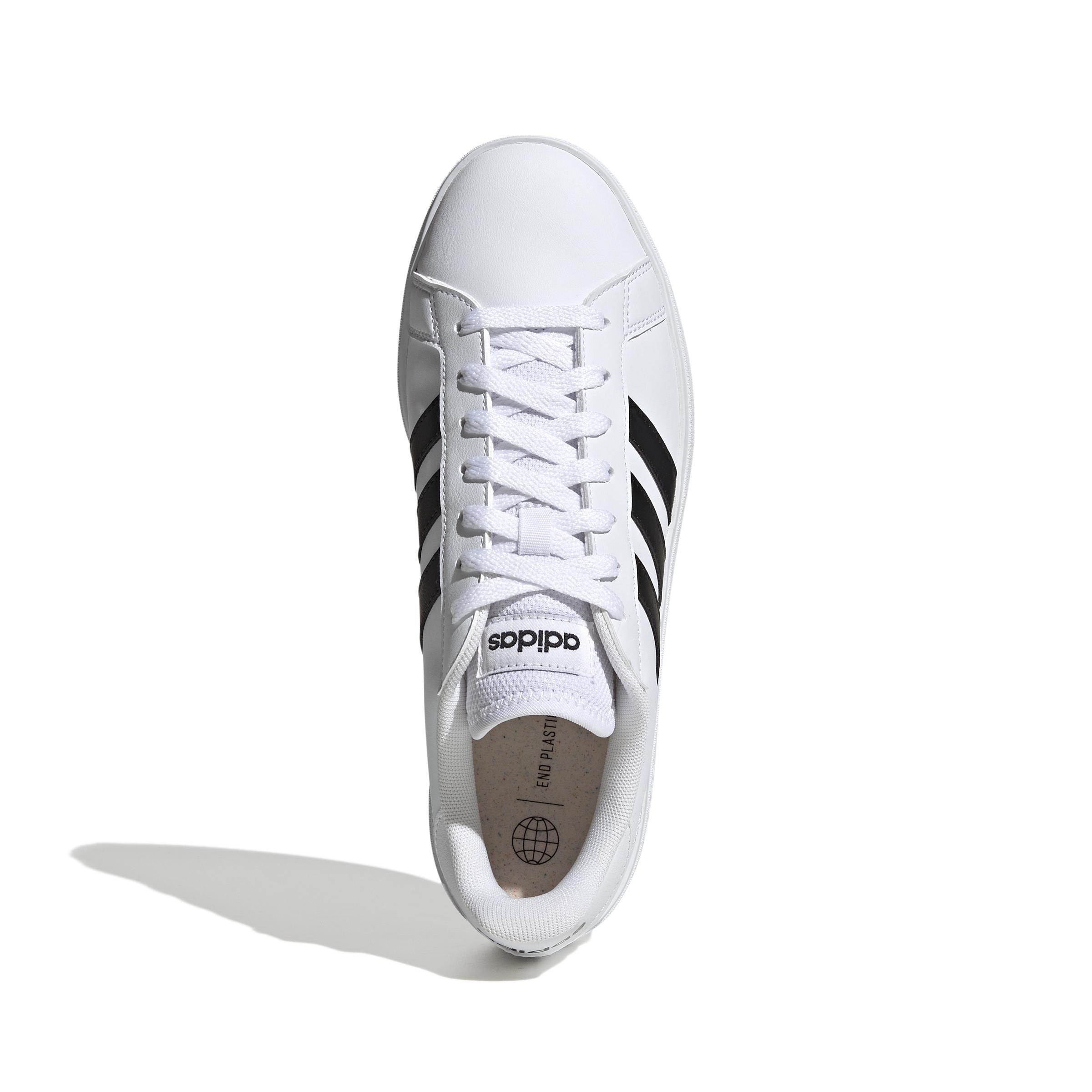 White Grand Court Casual Shoes, , large image number 8