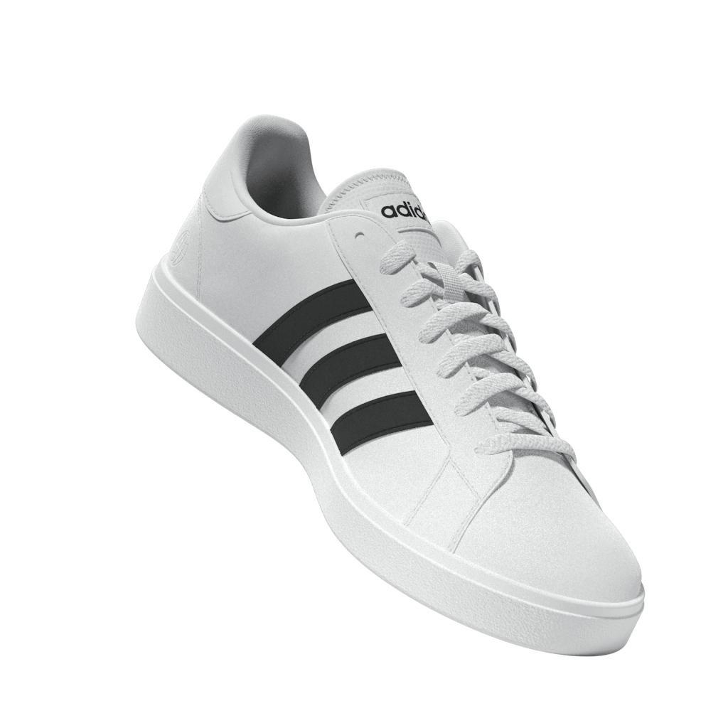 White Grand Court Casual Shoes, , large image number 10