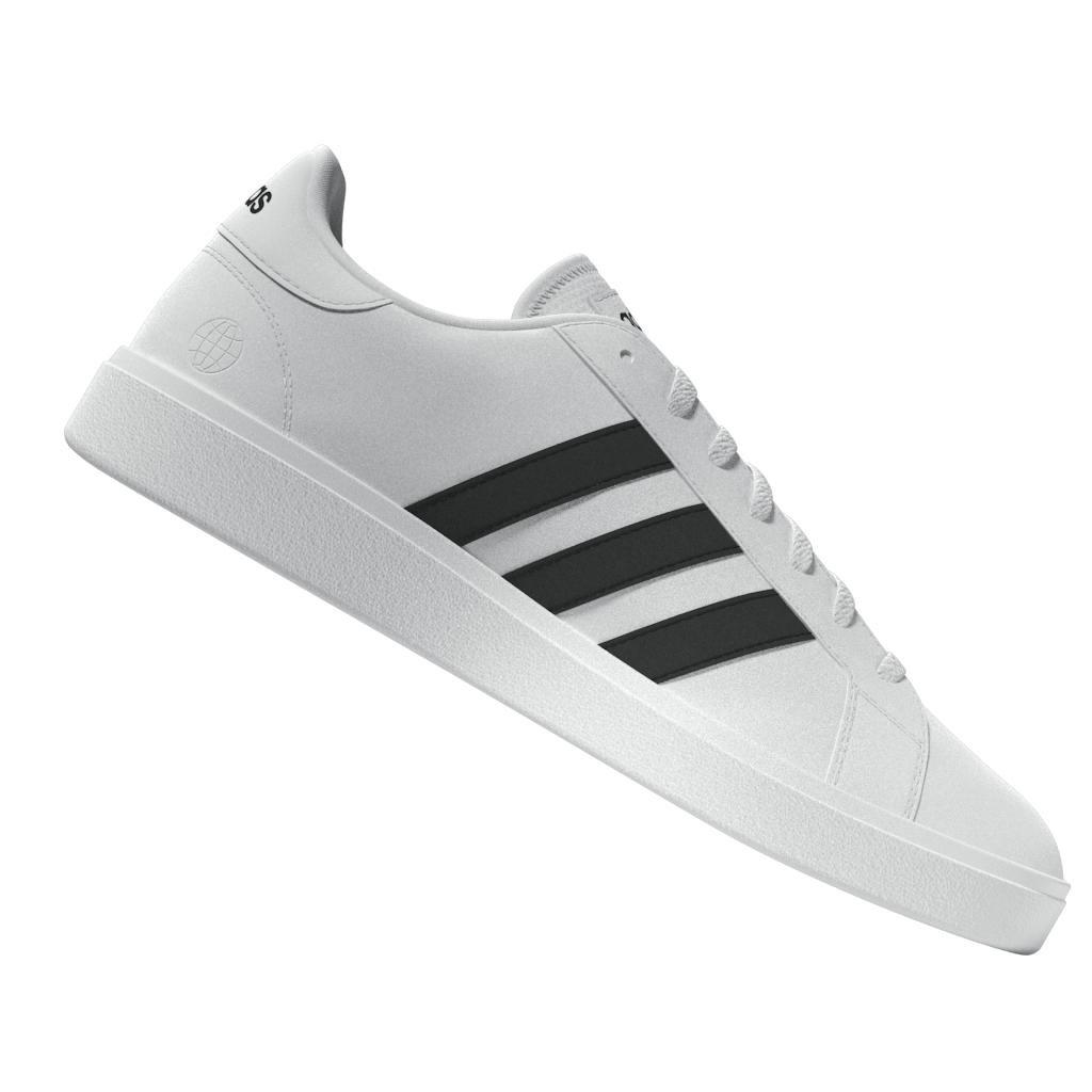 White Grand Court Casual Shoes, , large image number 13