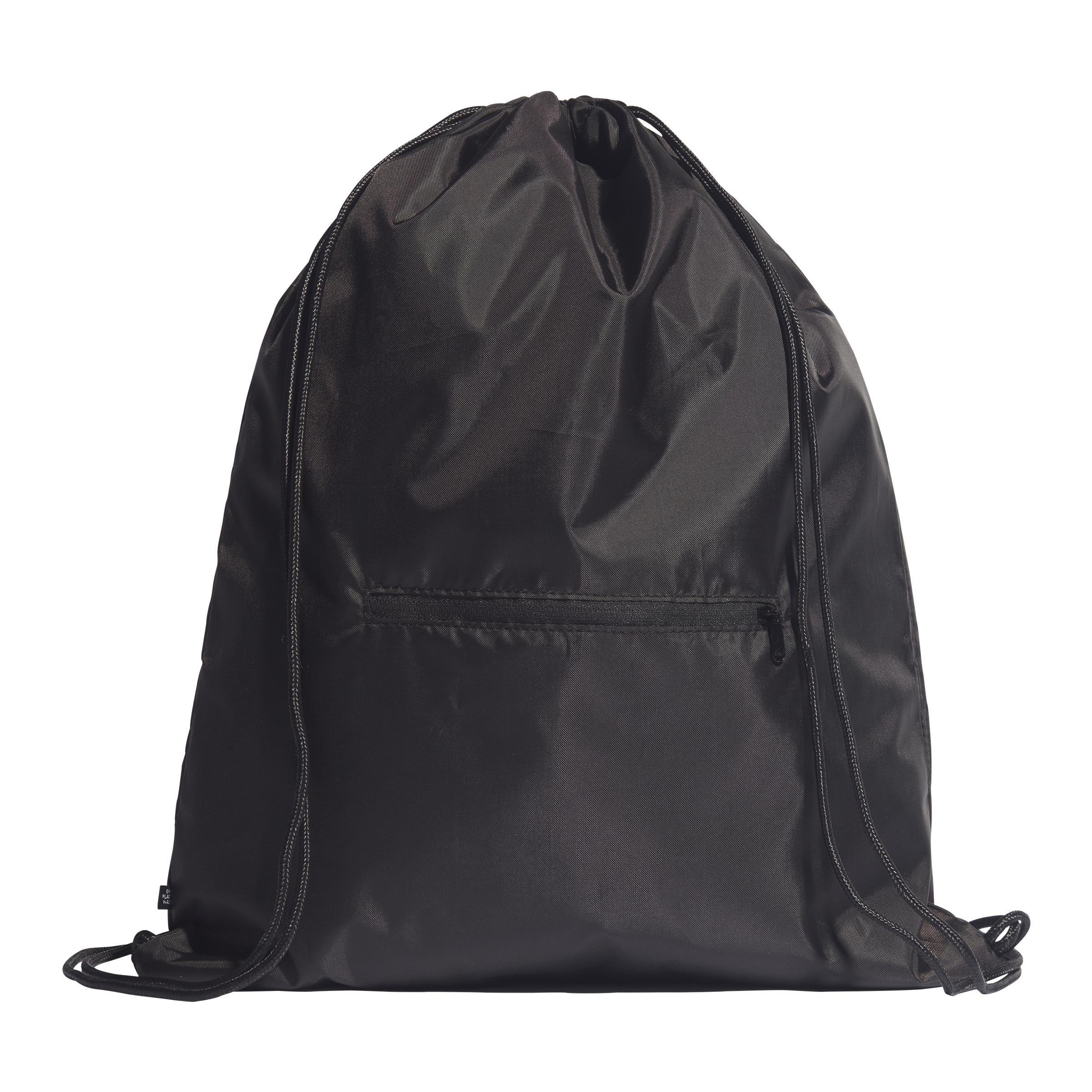 Black Power Gym Sack, No Color, large image number 1