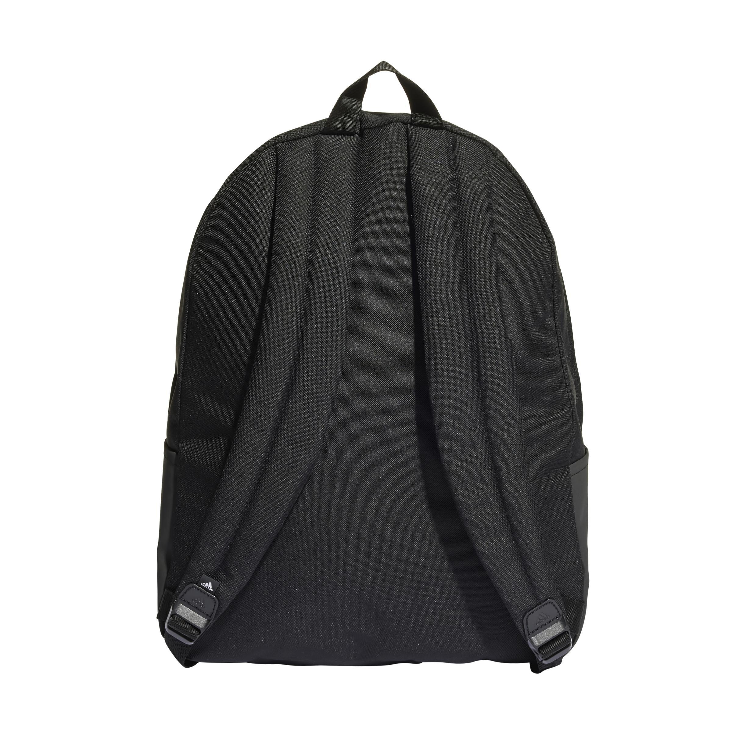 Black Classic Badge Backpack, No Color, large image number 7