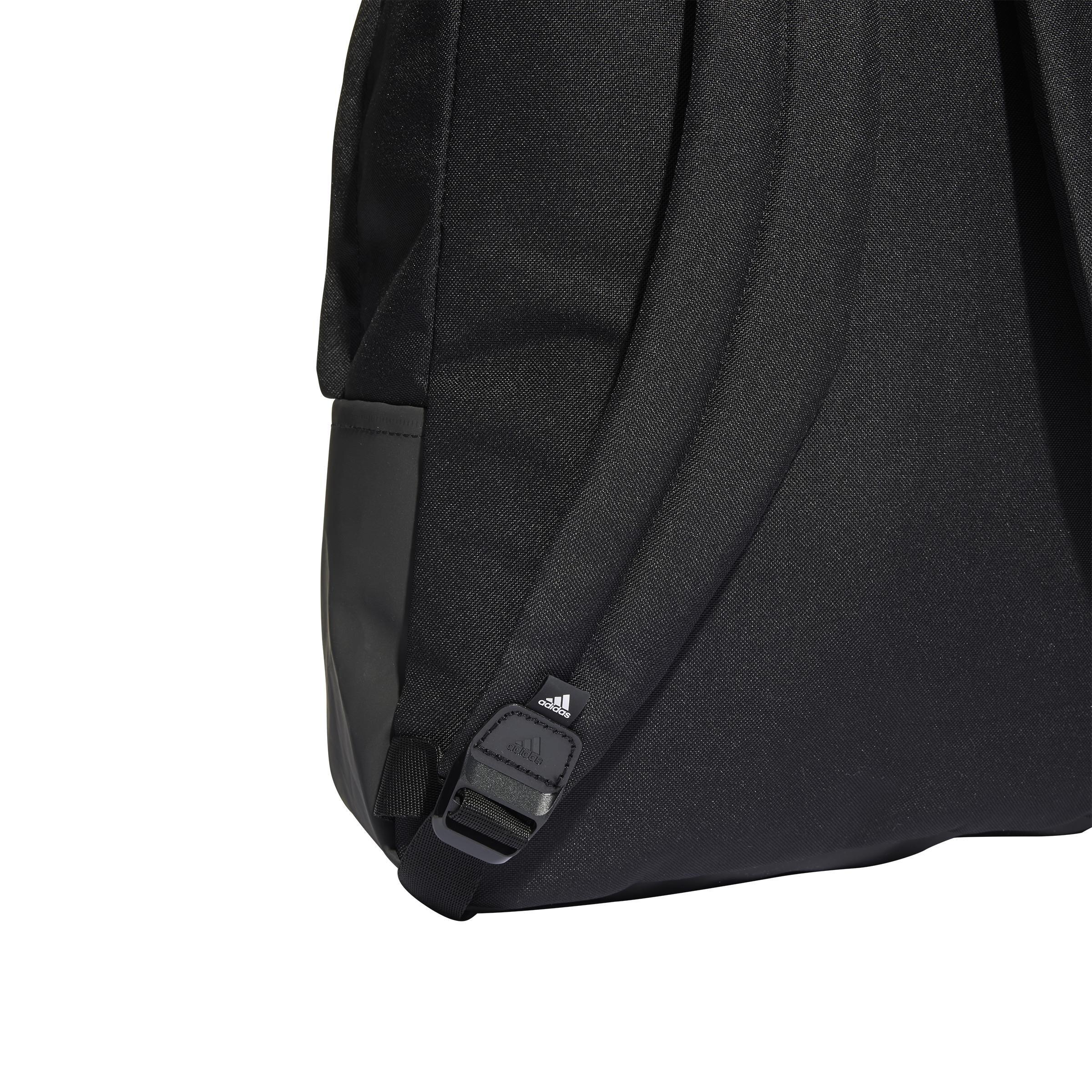 Black Classic Badge Backpack, No Color, large image number 11