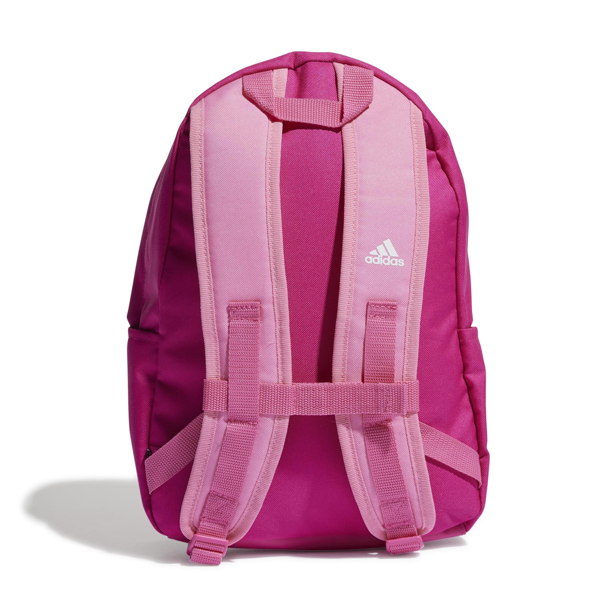 Pink Adidas Logo Backpack Kids Girls, No Color, large image number 3