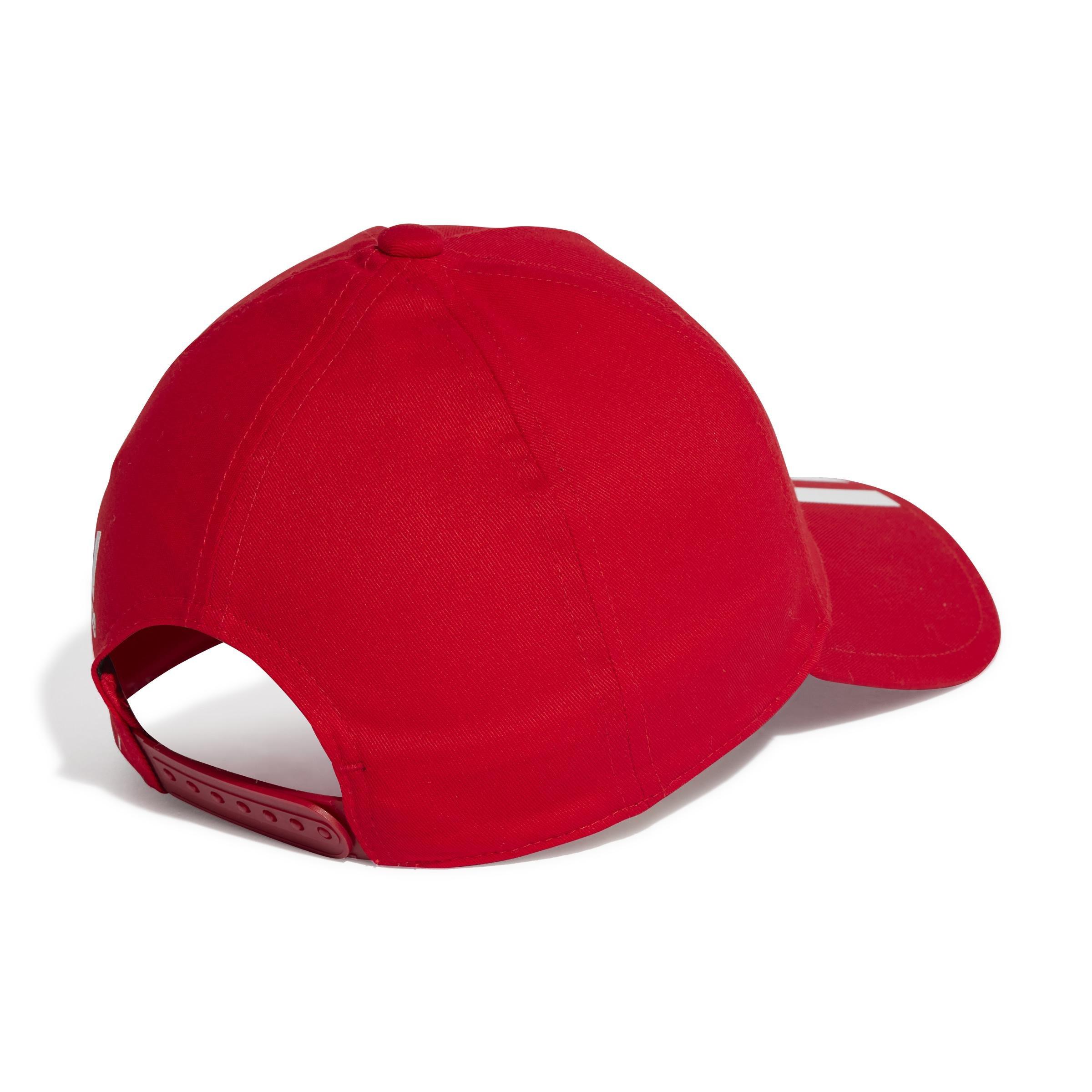 Red Printed Cap, Kids Boys, , large image number 1
