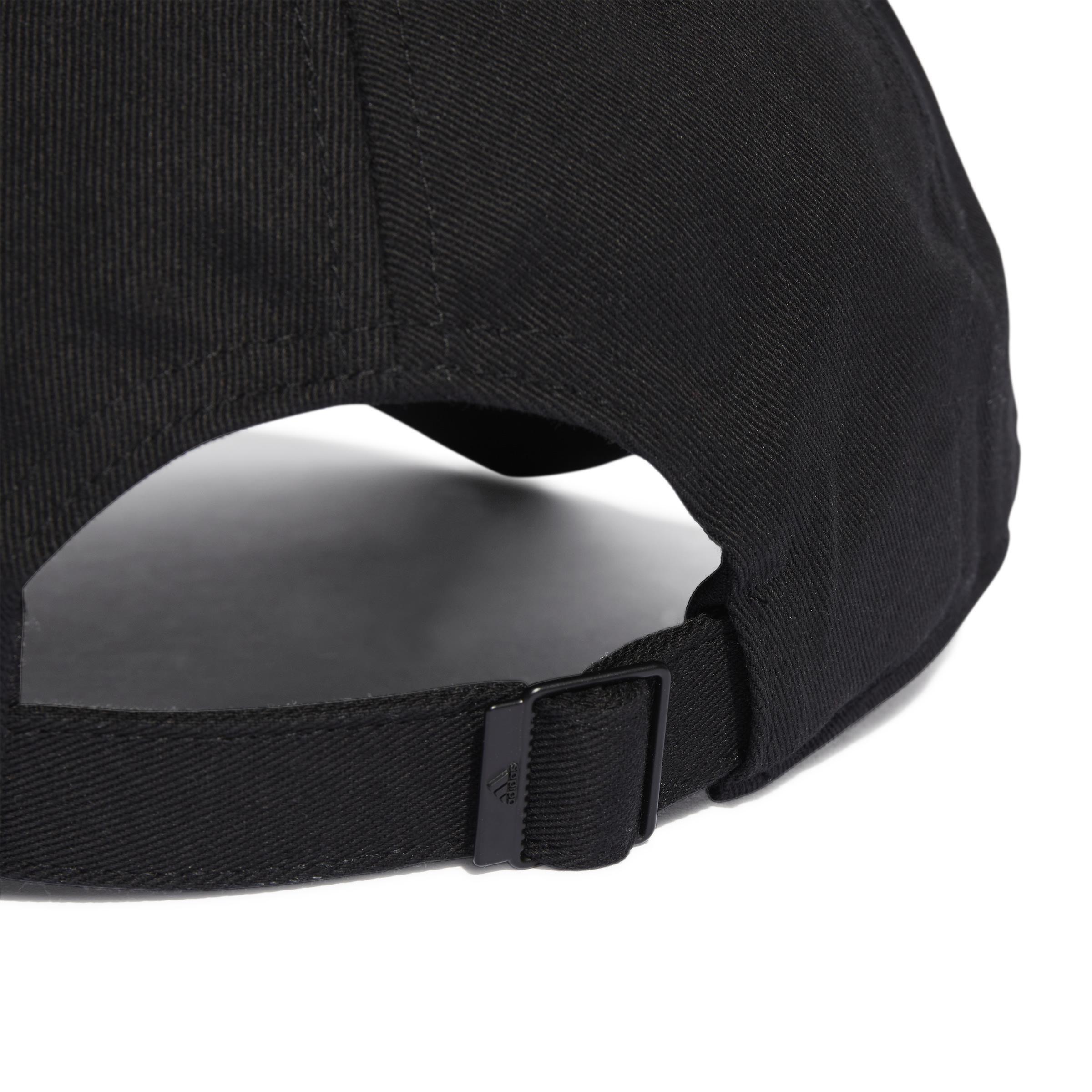 Black Twill Baseball Cap, , large image number 2