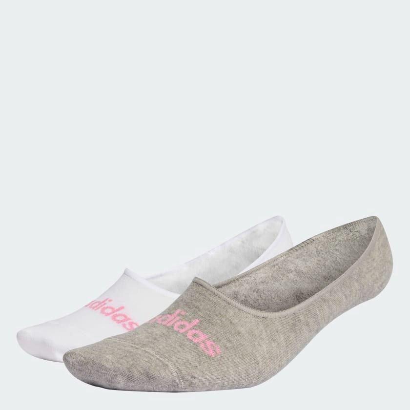 Multicolour Thin Linear Ballerina Socks, Set Of 2, , large image number 0