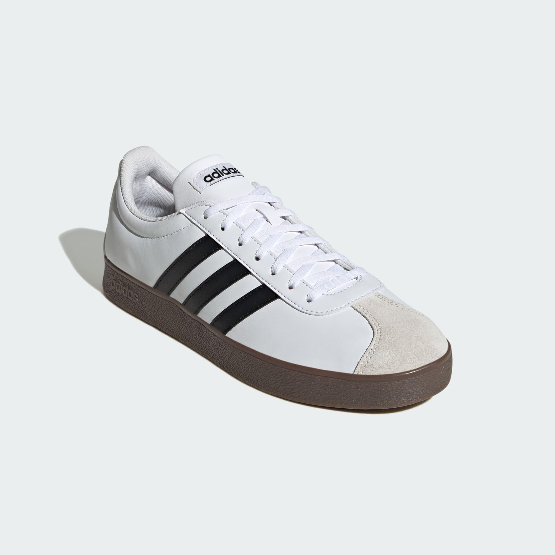 White Vl Court Base Shoes, No Color, large image number 2