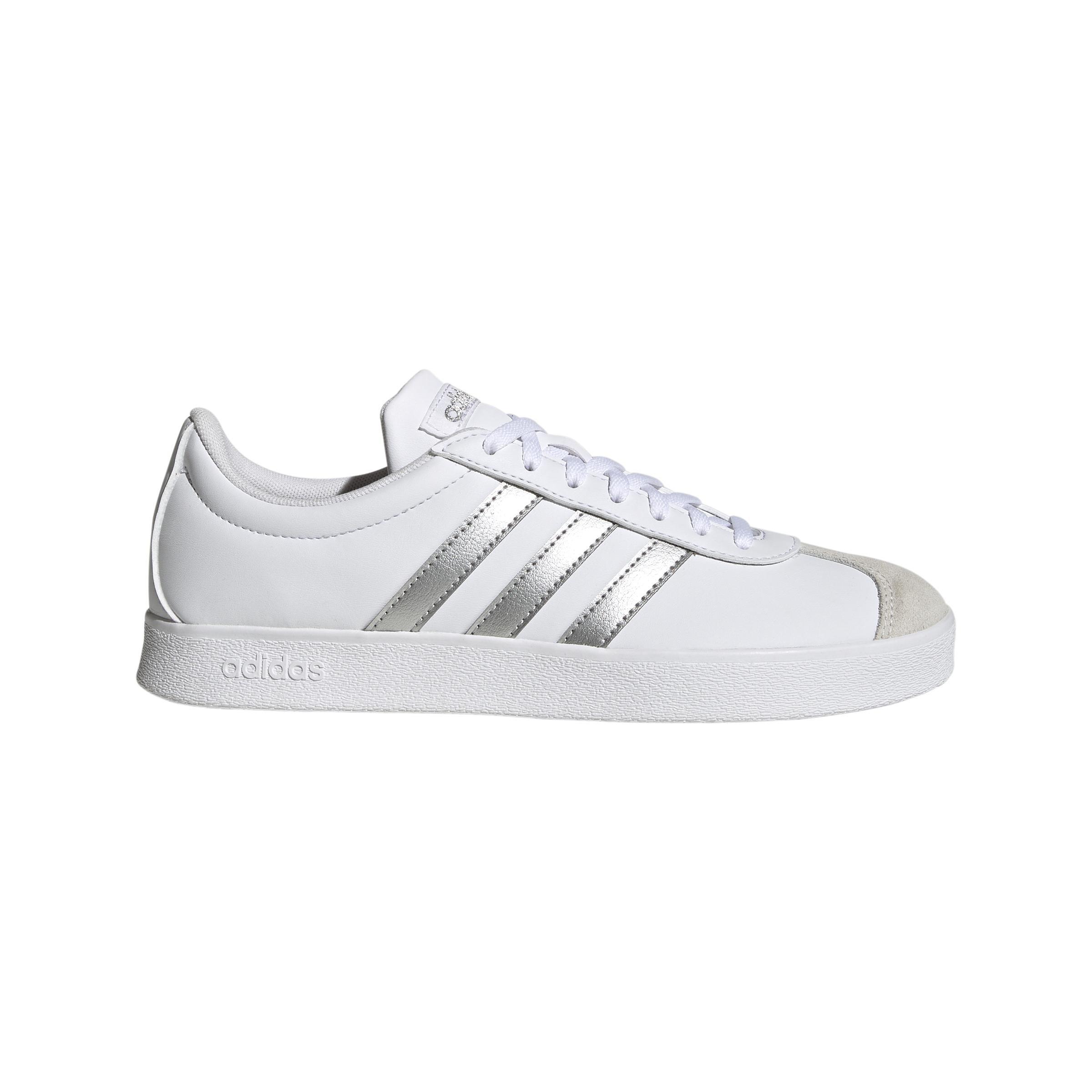 White Vl Court Base Sneakers, , large image number 0
