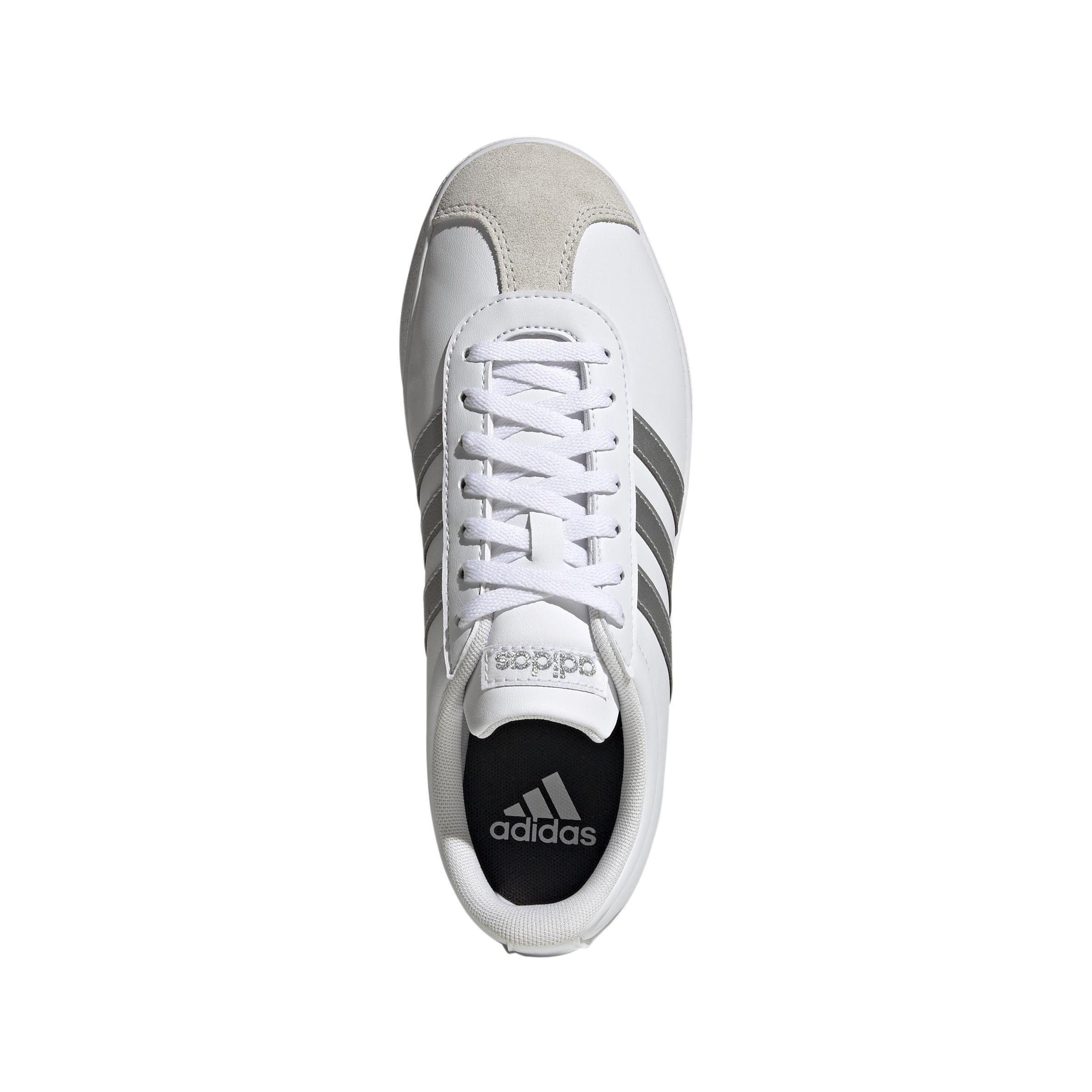 White Vl Court Base Sneakers, , large image number 1