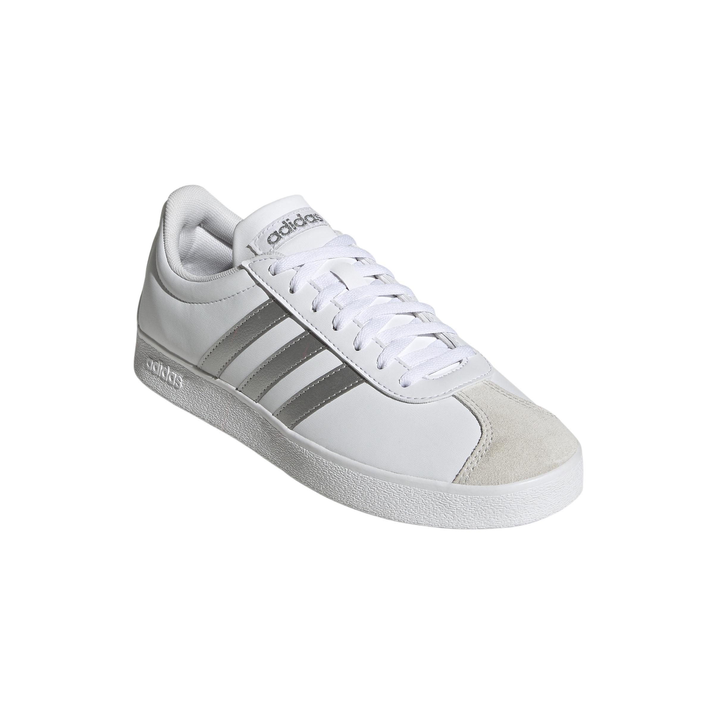 White Vl Court Base Sneakers, , large image number 2
