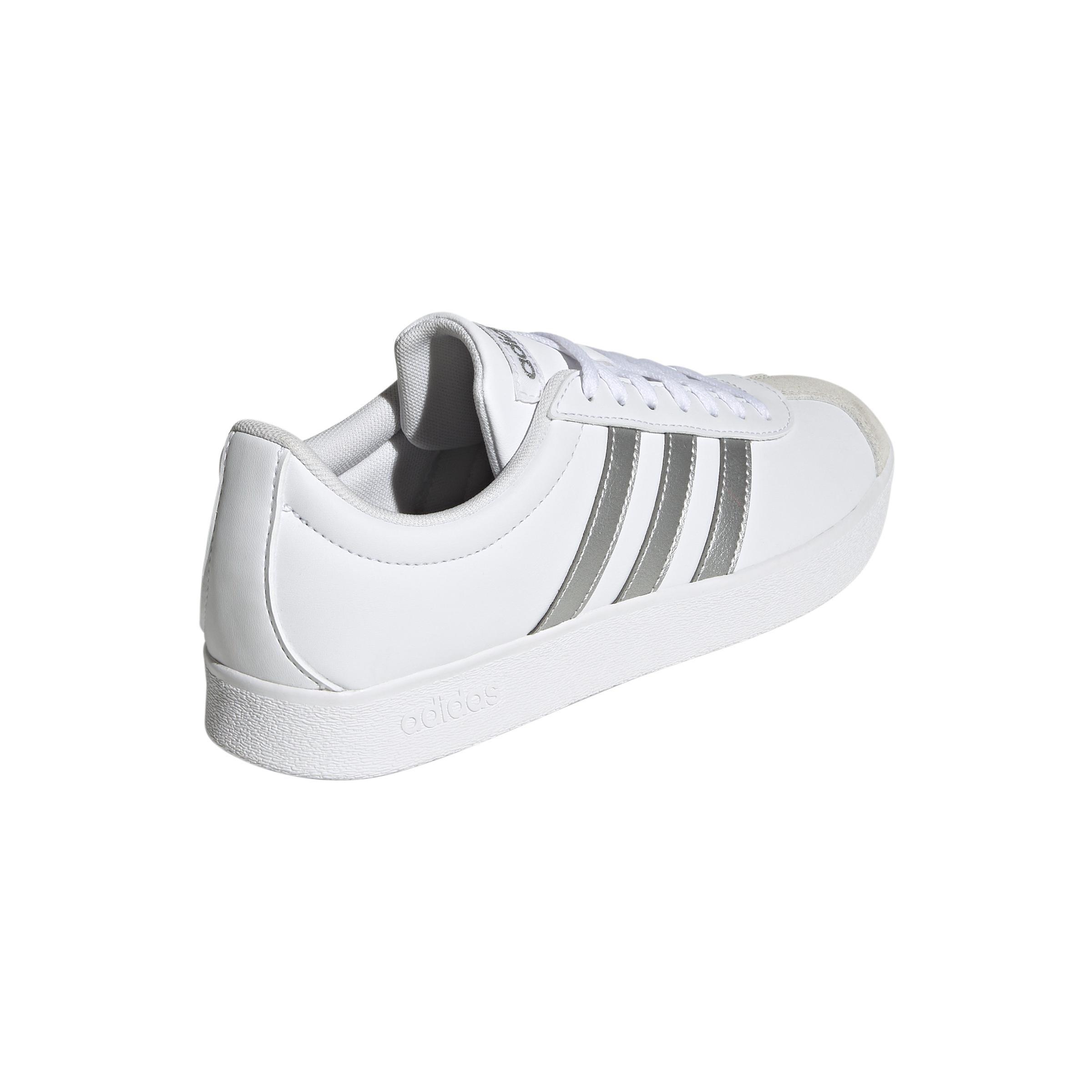 White Vl Court Base Sneakers, , large image number 3