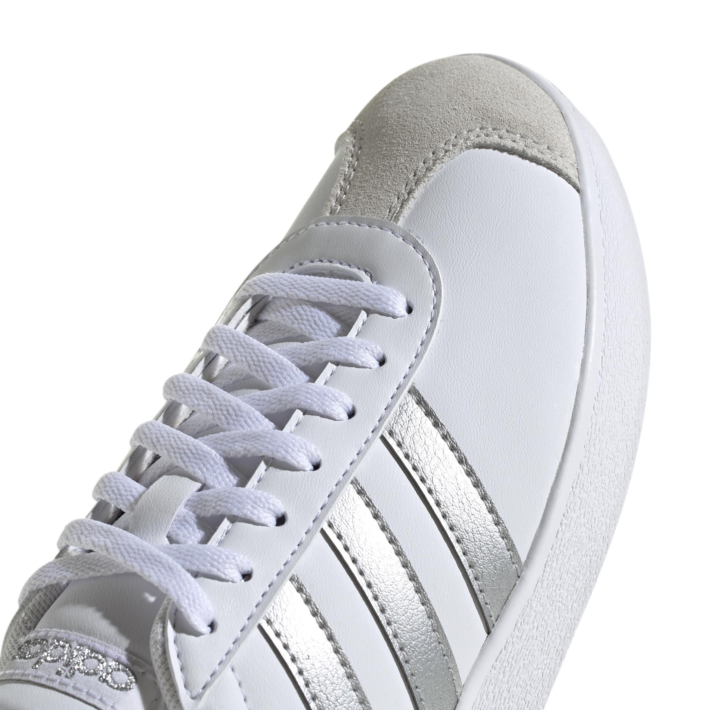 White Vl Court Base Sneakers, , large image number 4