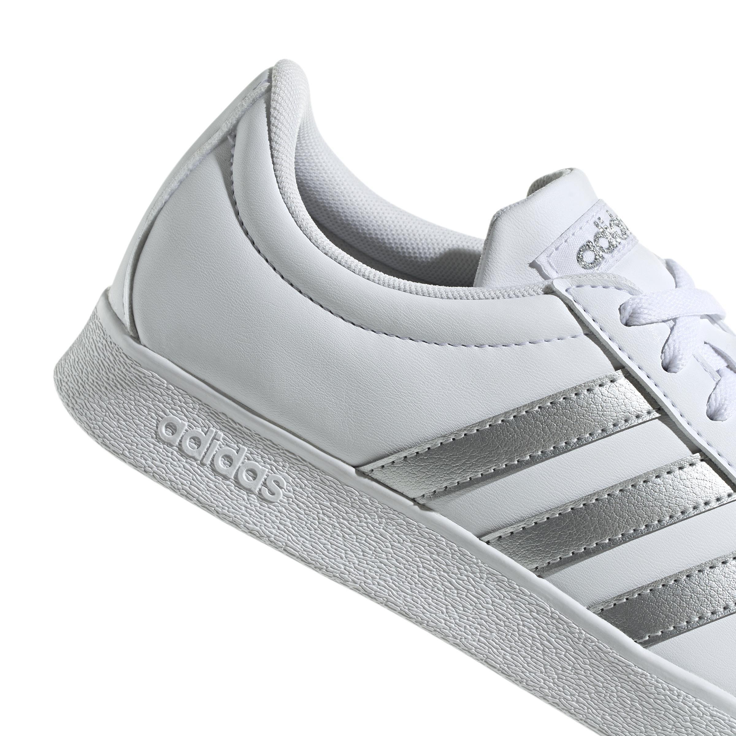 White Vl Court Base Sneakers, , large image number 5