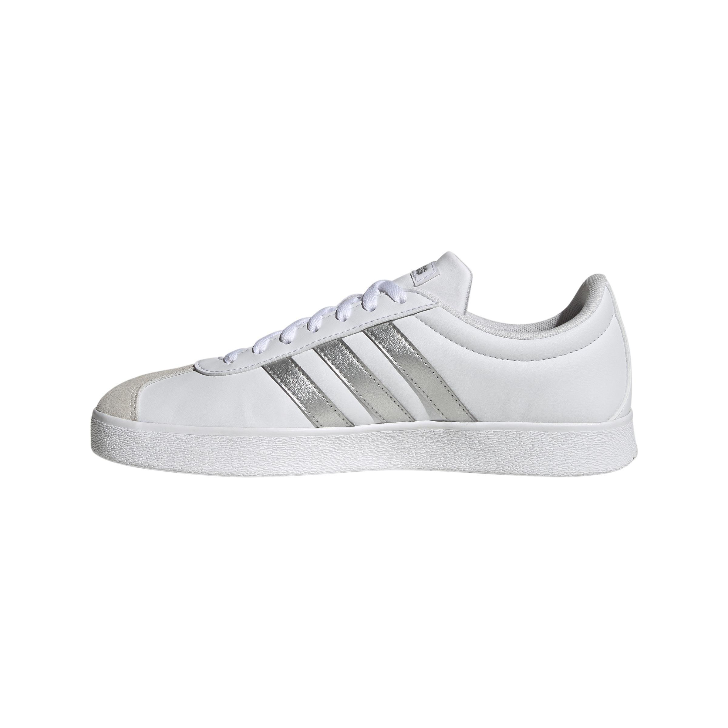 White Vl Court Base Sneakers, , large image number 7
