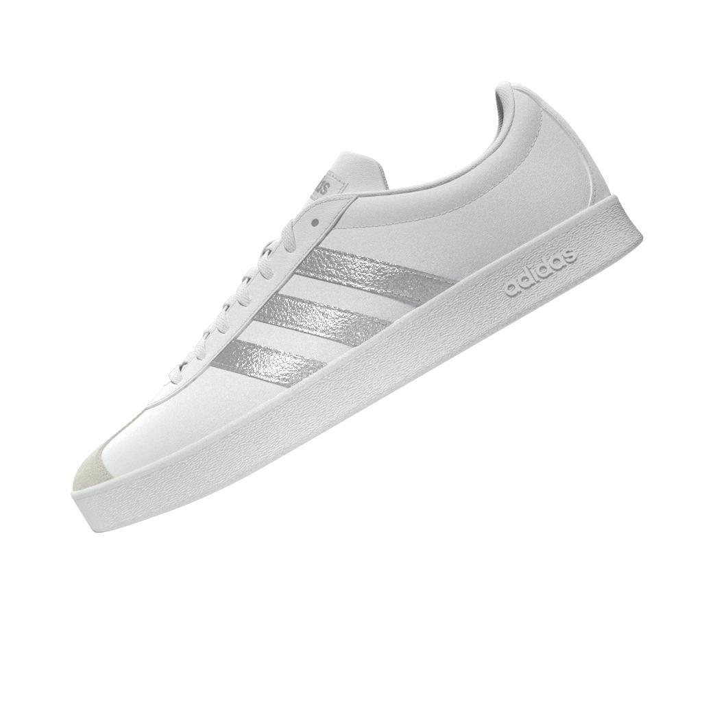 White Vl Court Base Sneakers, , large image number 9