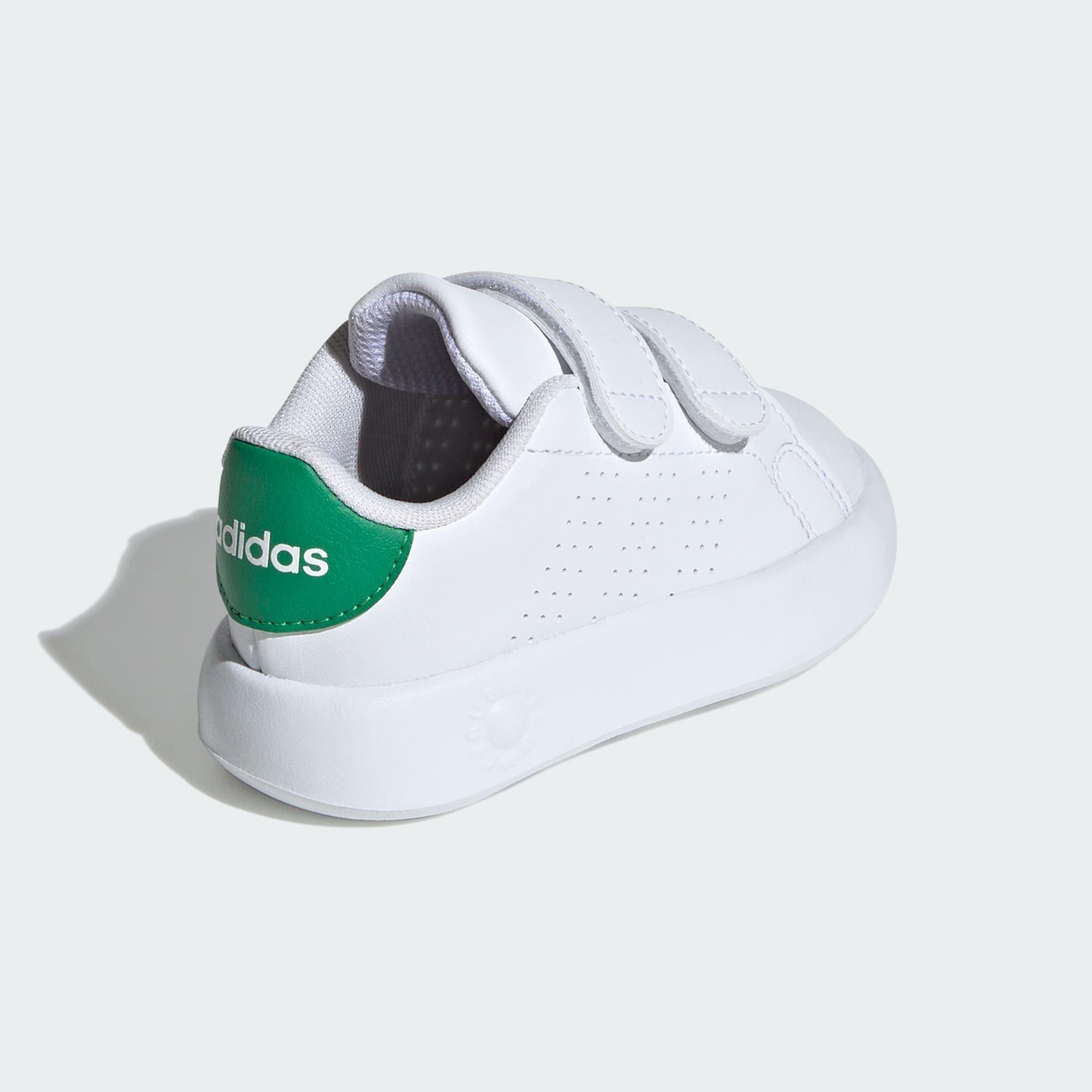 White Advantage Shoes, Kids Unisex, , large image number 3