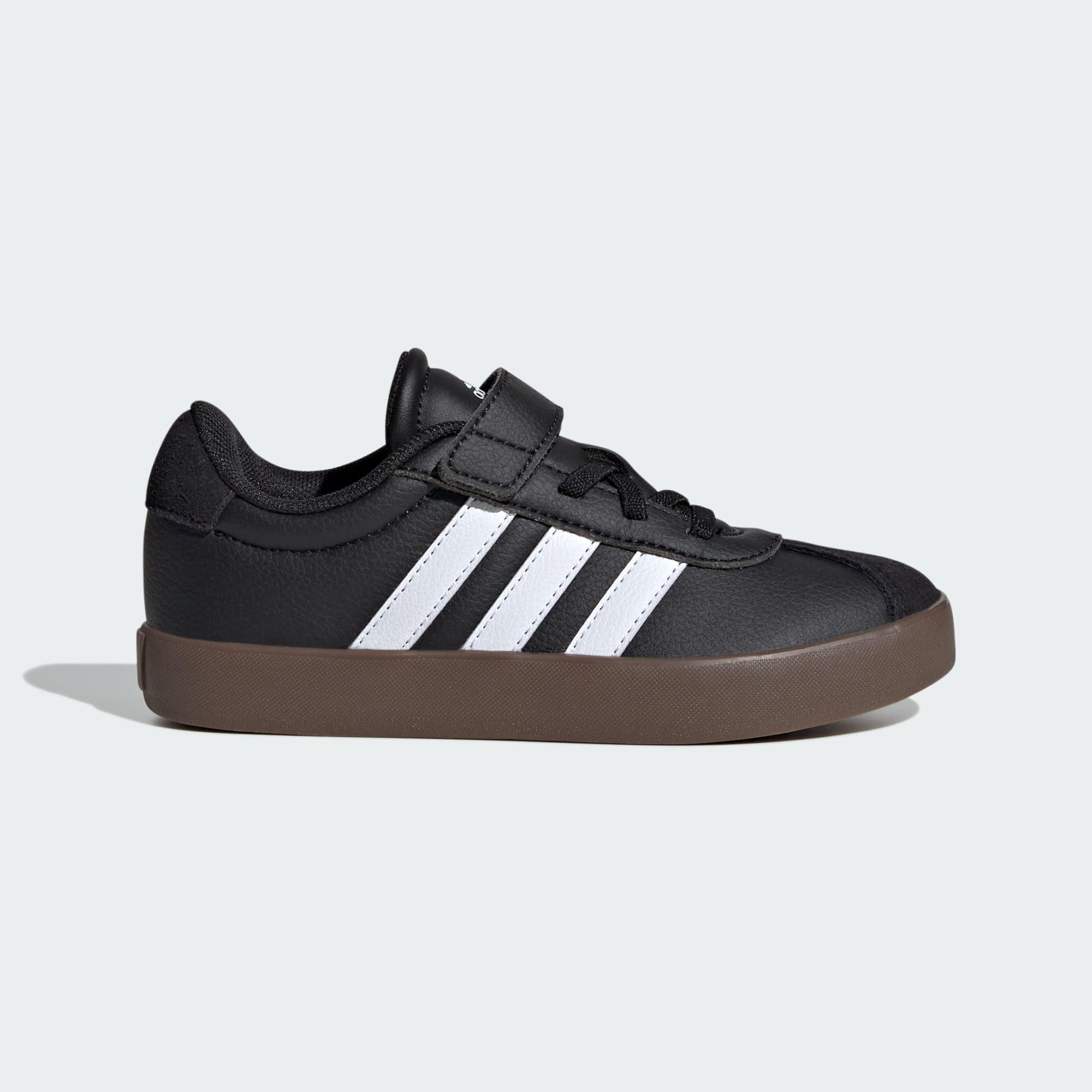 Black Vl Court 3.0 Skateboarding Shoes, Kids Unisex, , medium