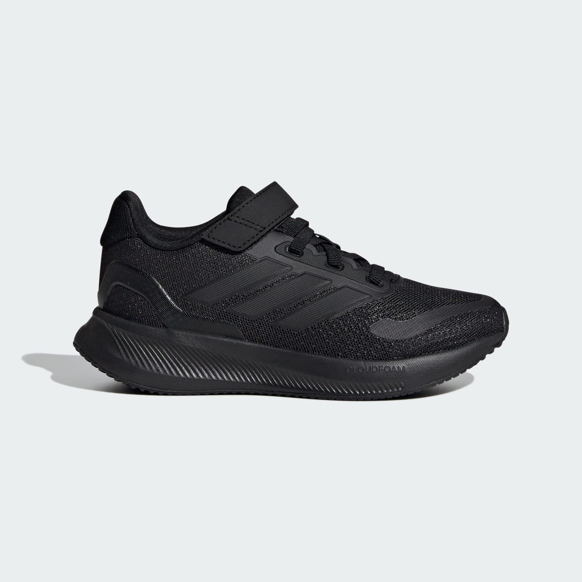 Black Run Falcon 5 Shoes, Kids Unisex, , large image number 0
