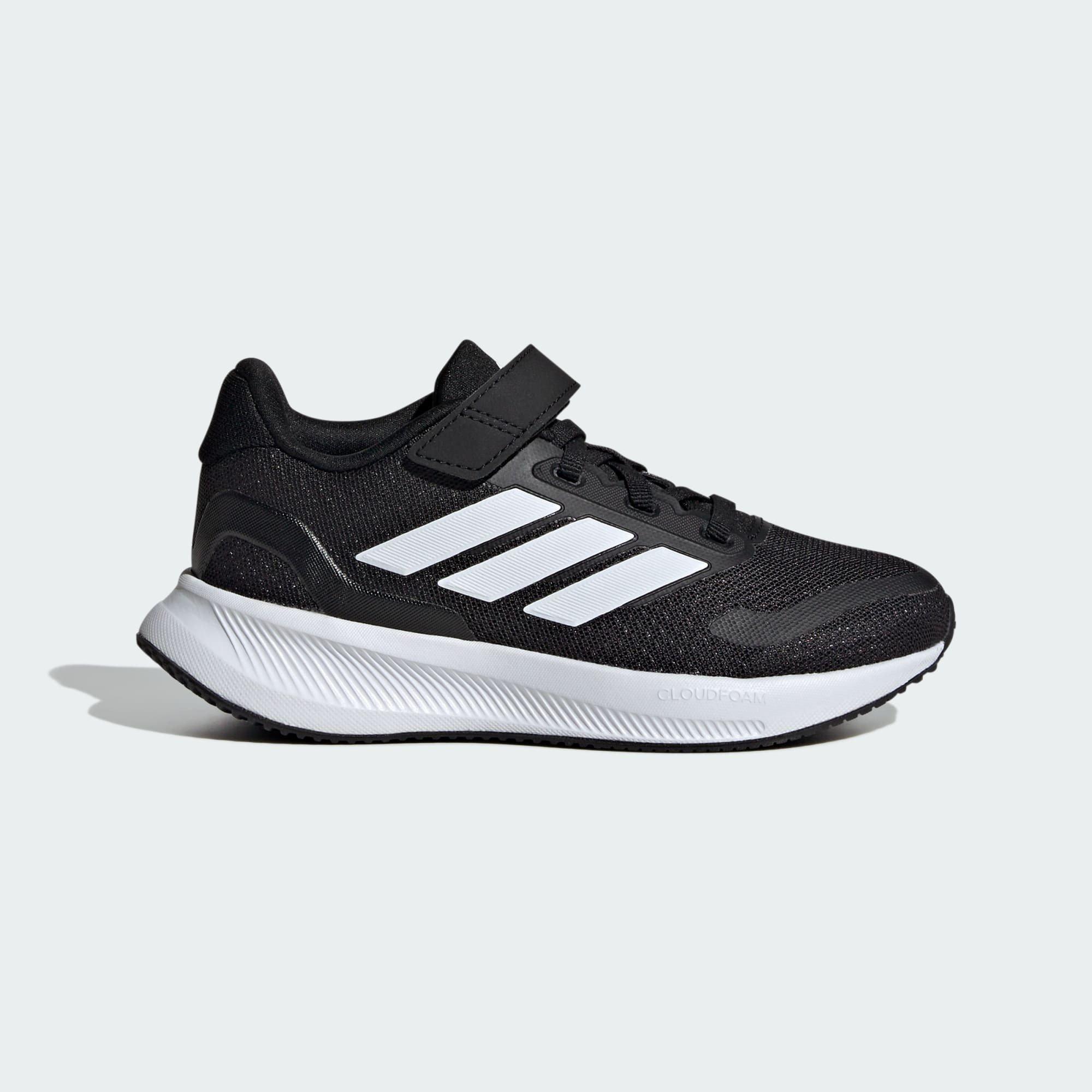 Black Run Falcon 5 Shoes, Kids Unisex, , large image number 0