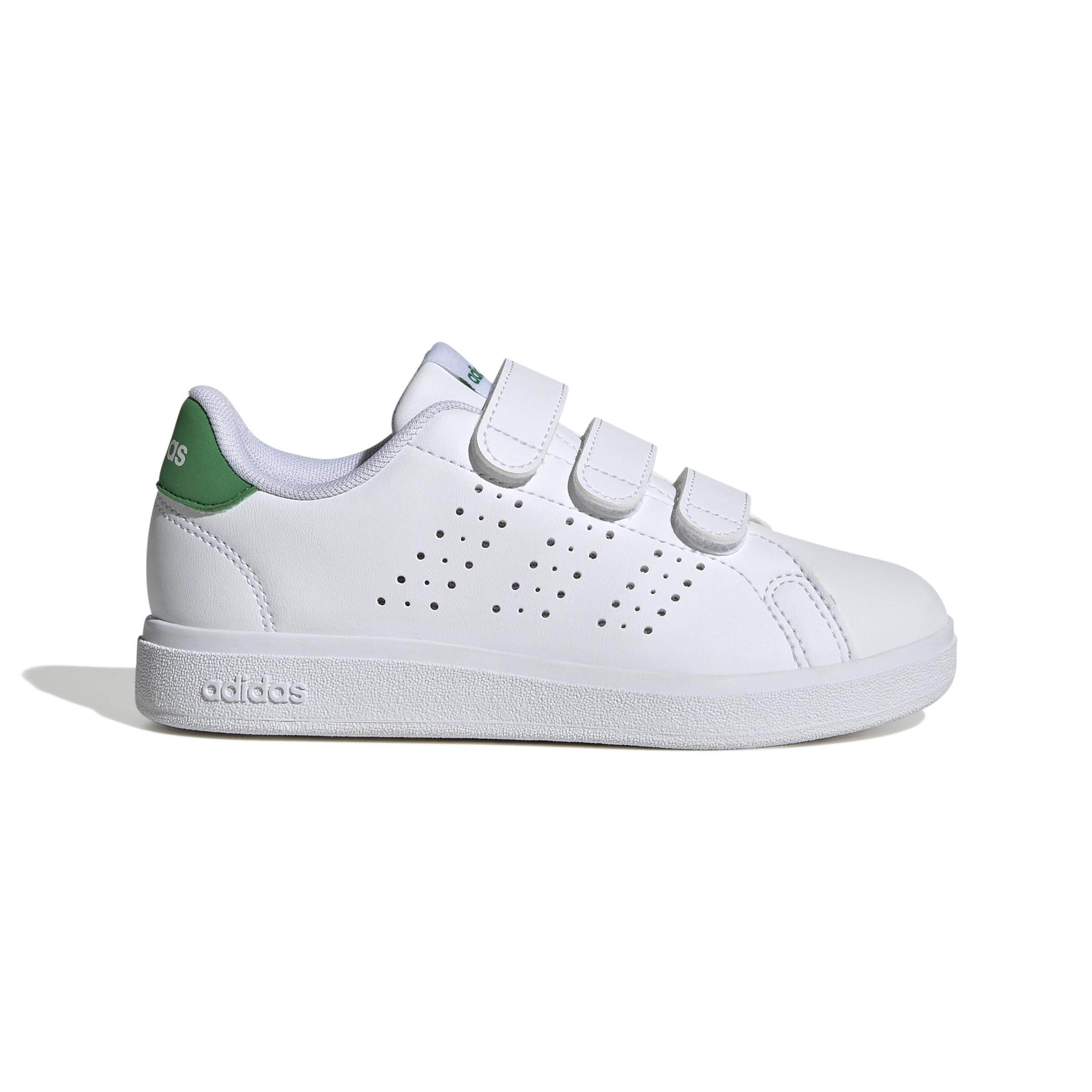 White Advantage Base Sneakers, Kids Unisex, , large image number 0
