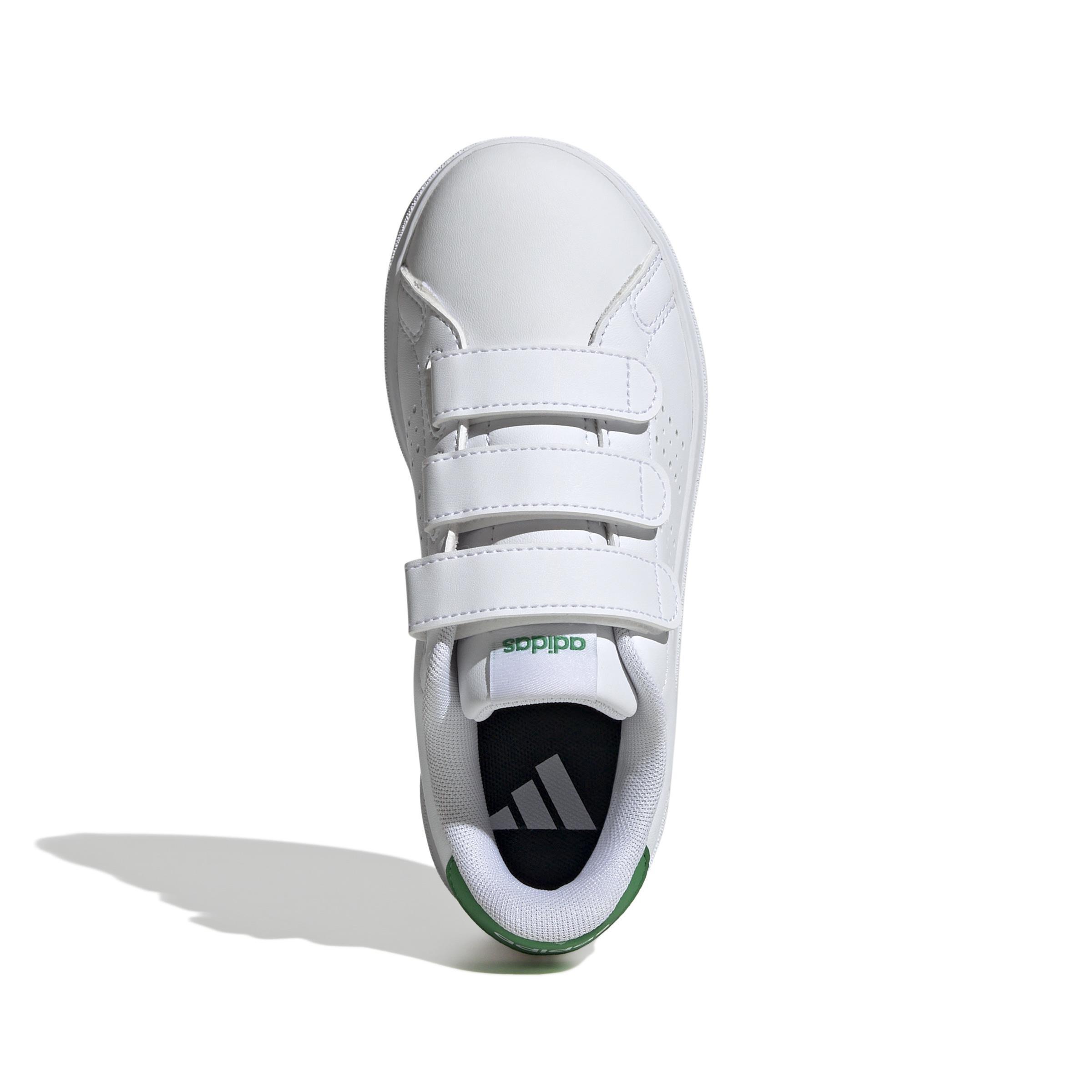 White Advantage Base Sneakers, Kids Unisex, , large image number 1
