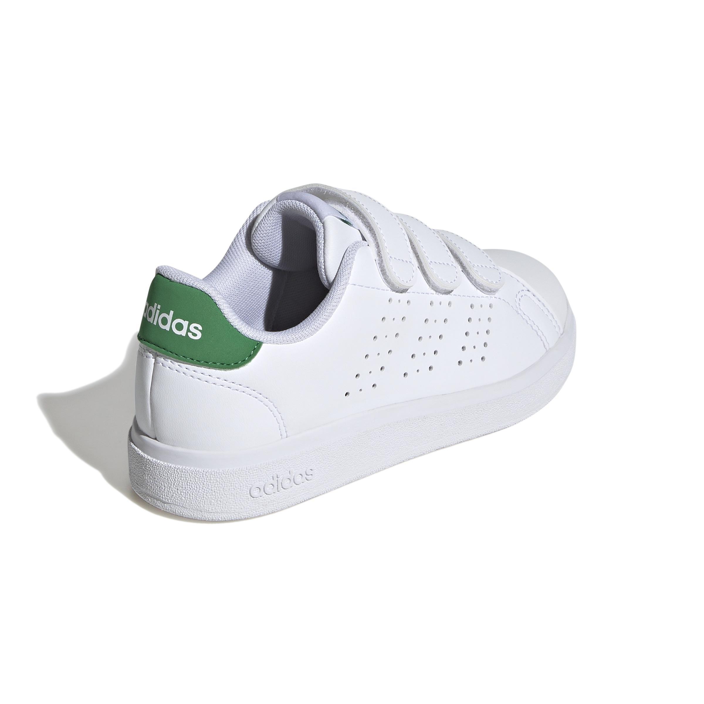 White Advantage Base Sneakers, Kids Unisex, , large image number 3