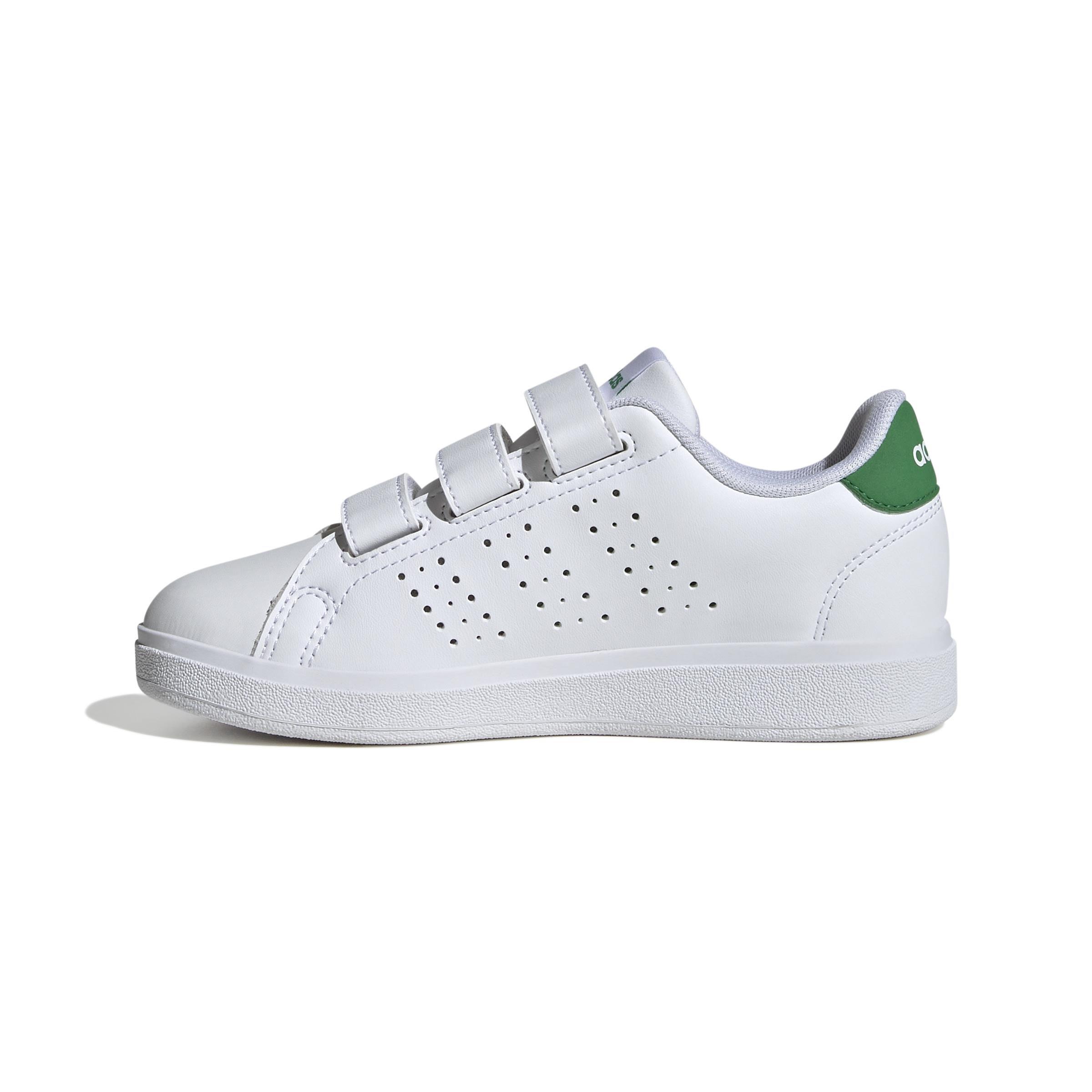 White Advantage Base Sneakers, Kids Unisex, , large image number 6