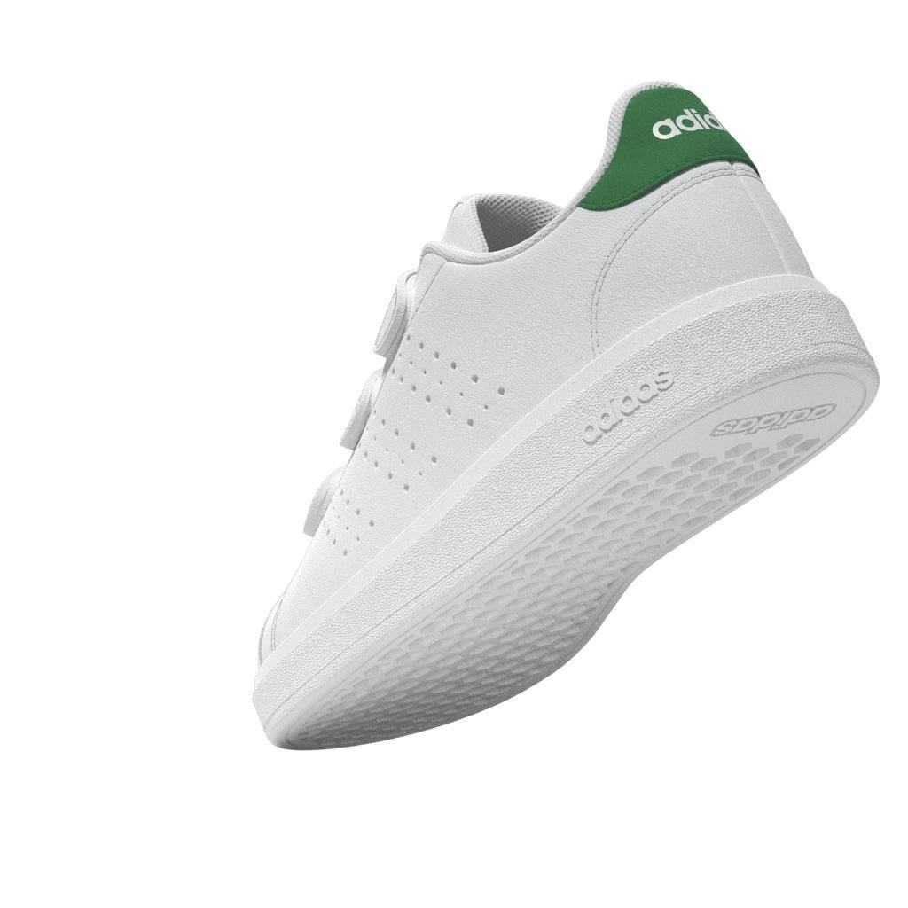 White Advantage Base Sneakers, Kids Unisex, , large image number 7