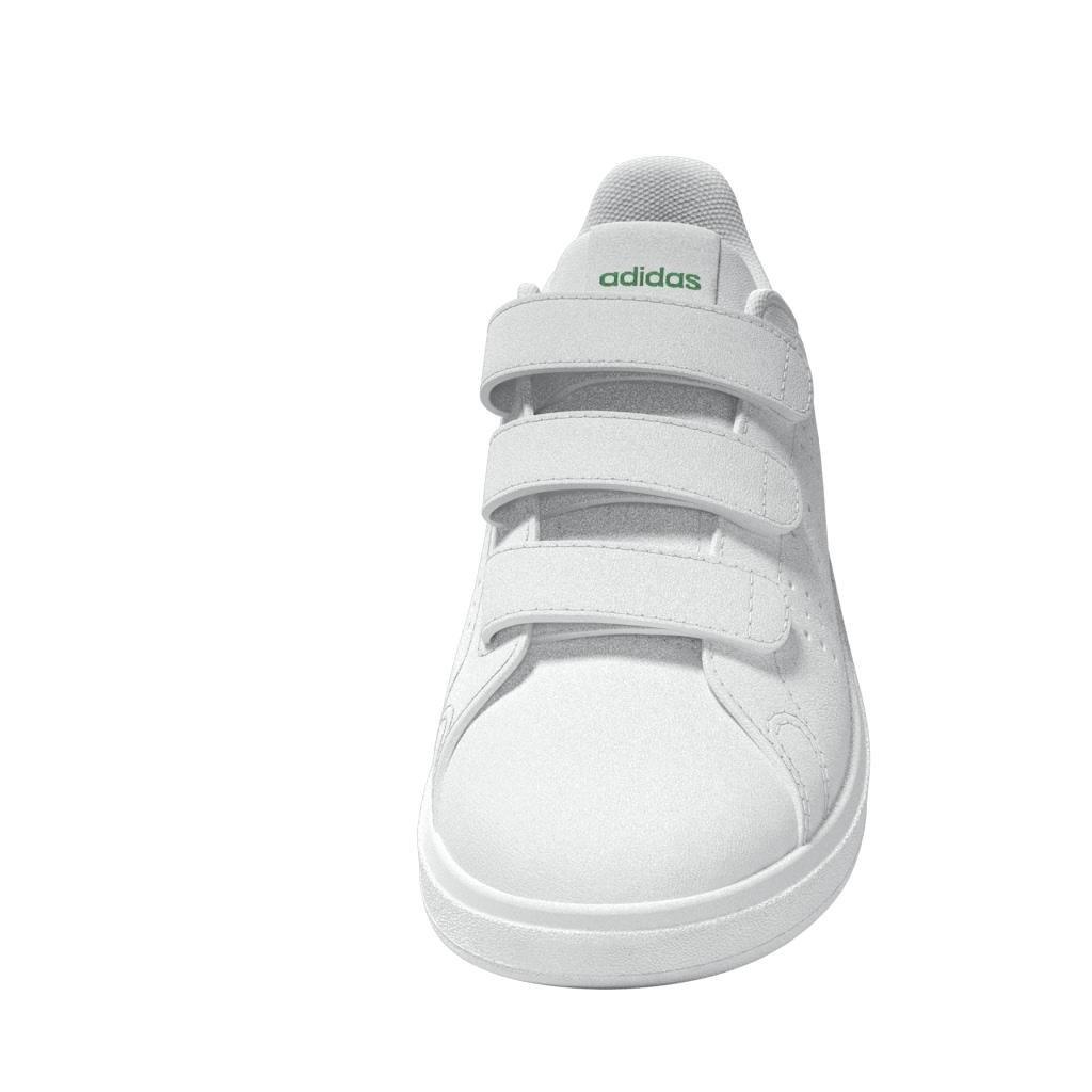 White Advantage Base Sneakers, Kids Unisex, , large image number 11