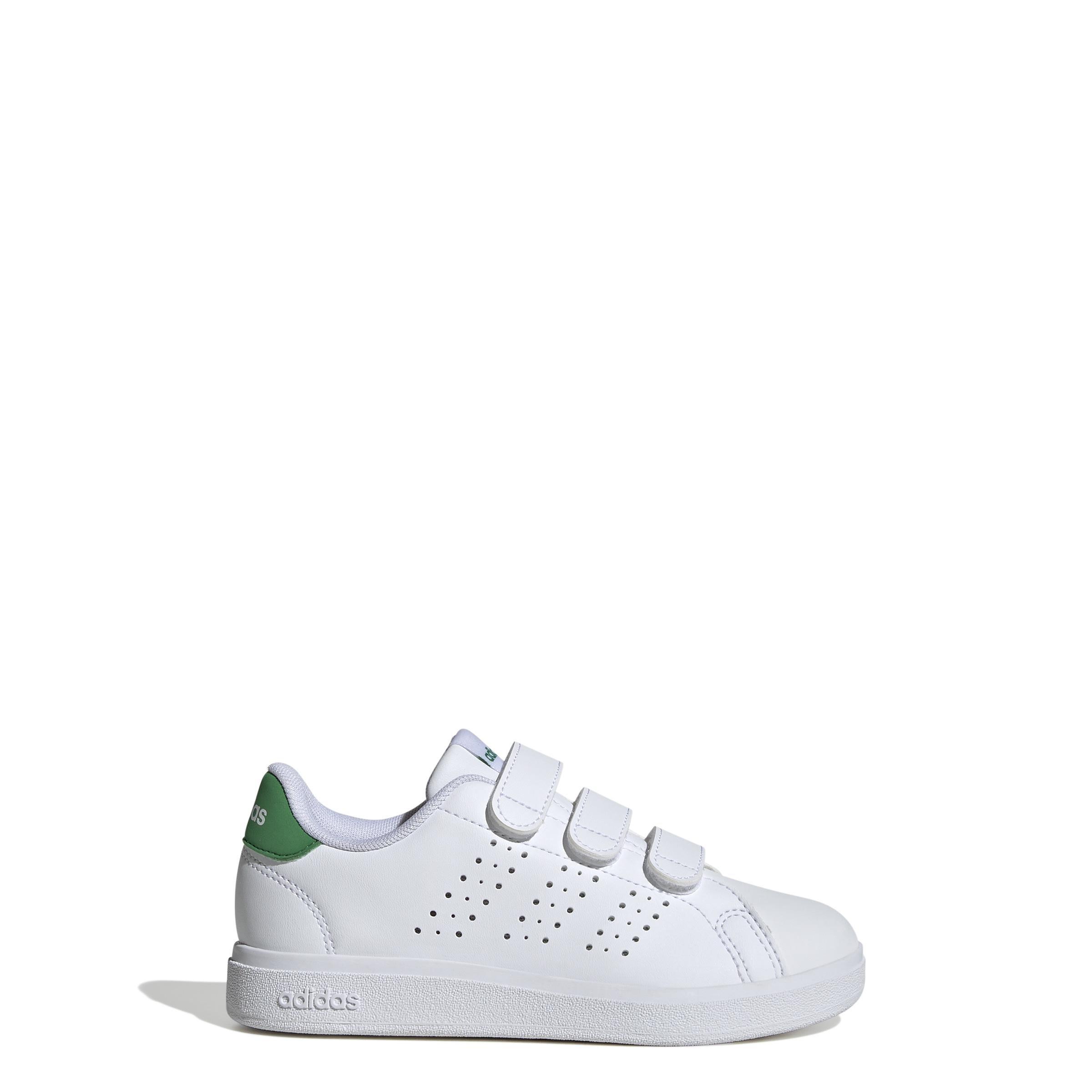 White Advantage Base Sneakers, Kids Unisex, , large image number 12