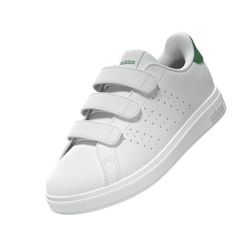 White Advantage Base Sneakers, Kids Unisex, , large image number 14