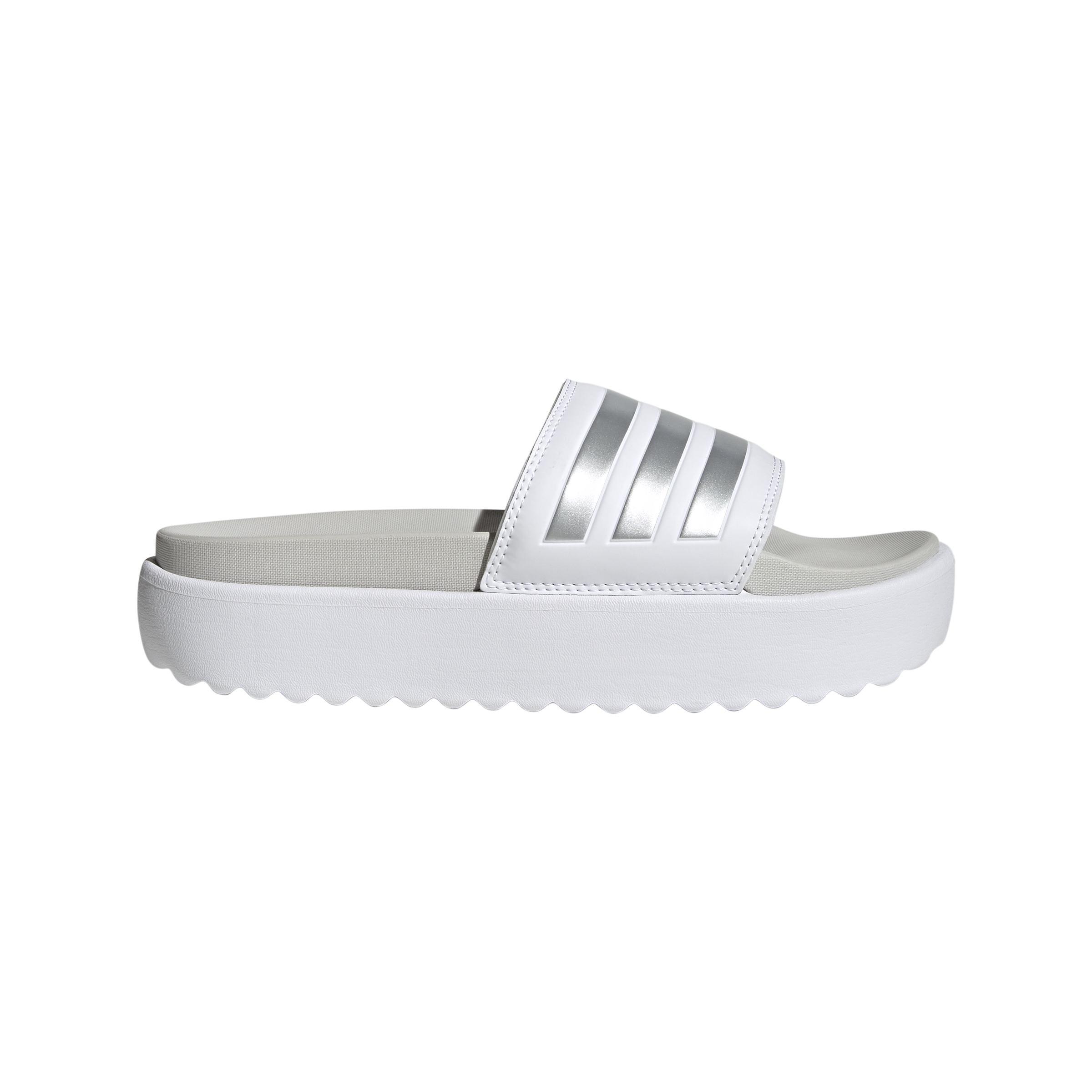 White Sandals Platform, , large image number 0