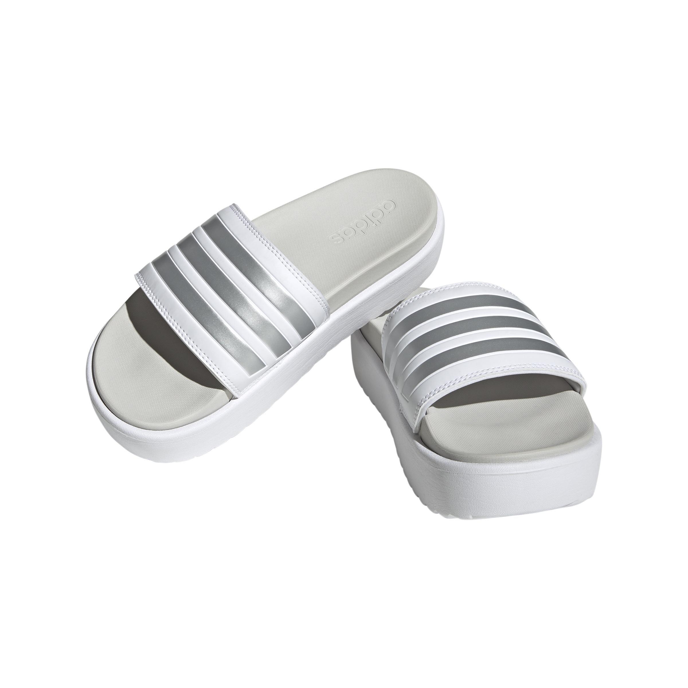 White Sandals Platform, , large image number 2