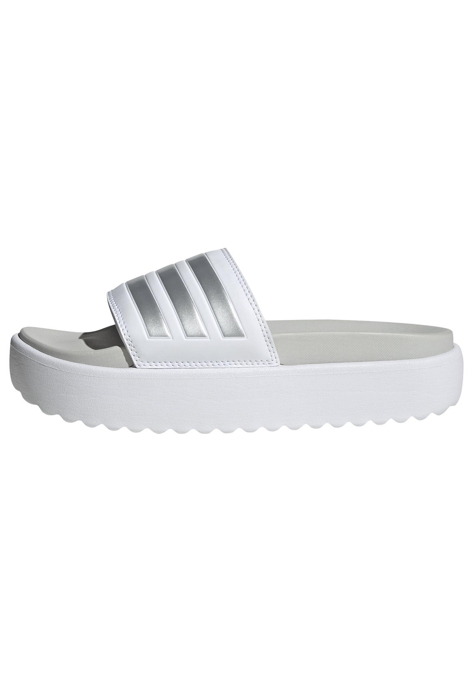 White Sandals Platform, , large image number 9