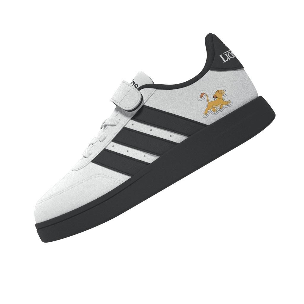 White Strap Detail Sneakers , Kids Boys, , large image number 6