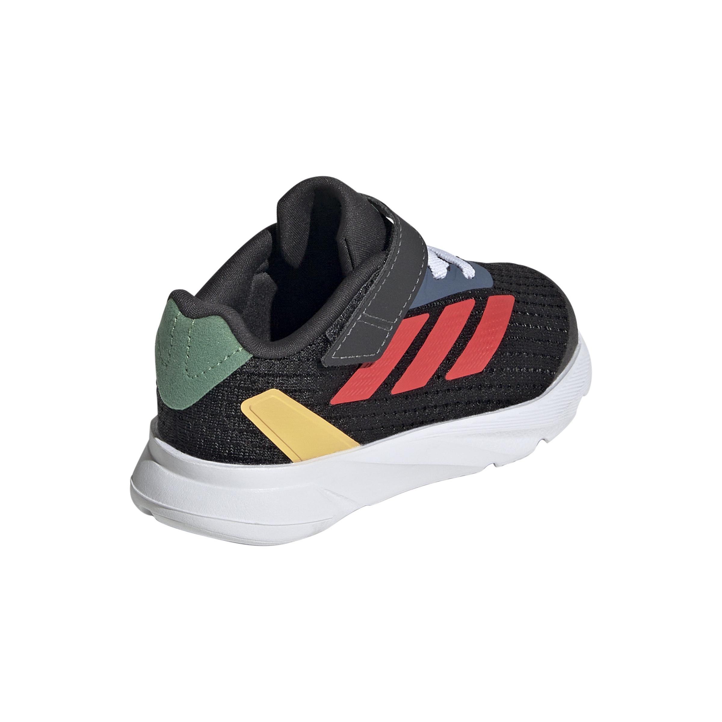 Black Strap Detail Sneakers , Kids Boys, , large image number 3
