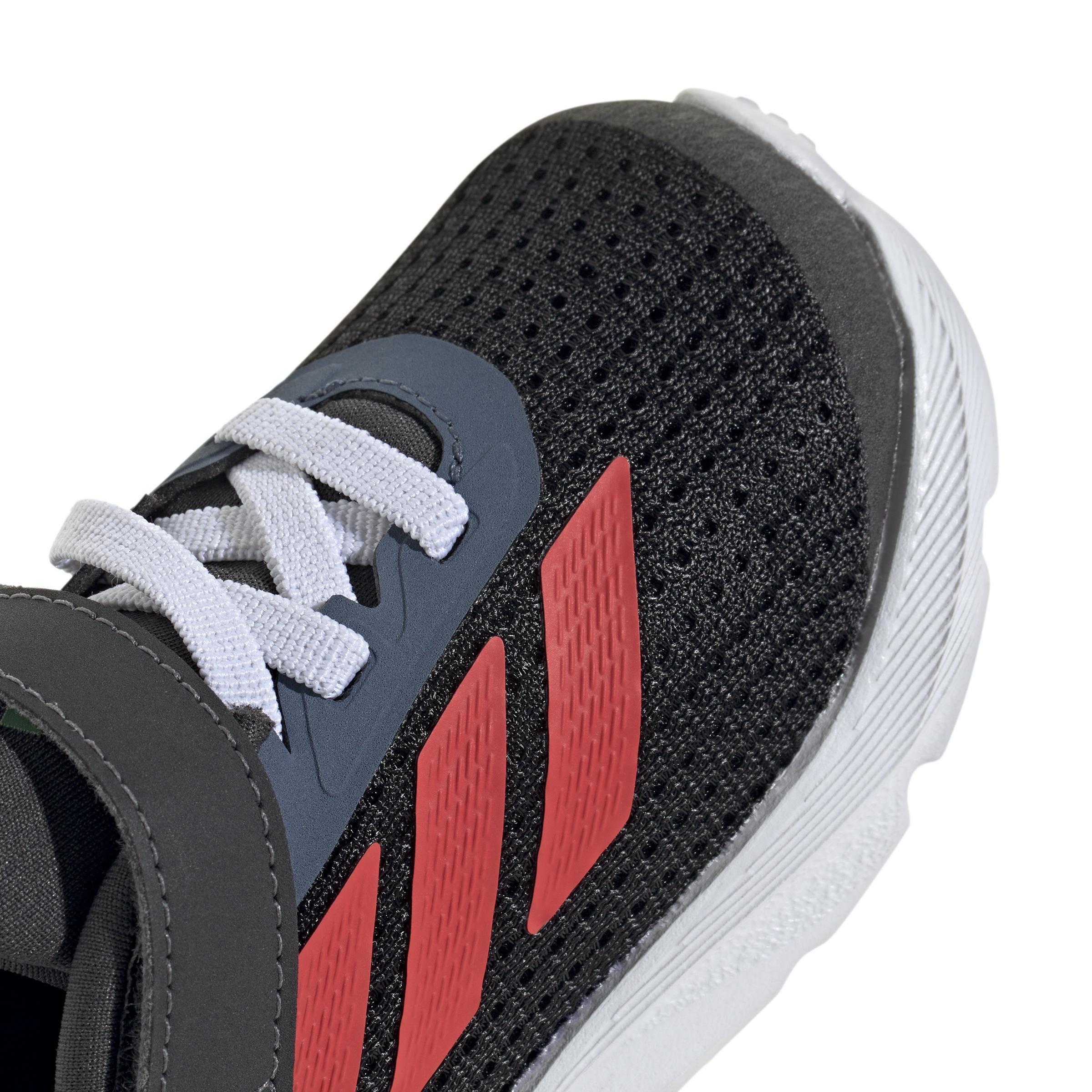 Black Strap Detail Sneakers , Kids Boys, , large image number 5