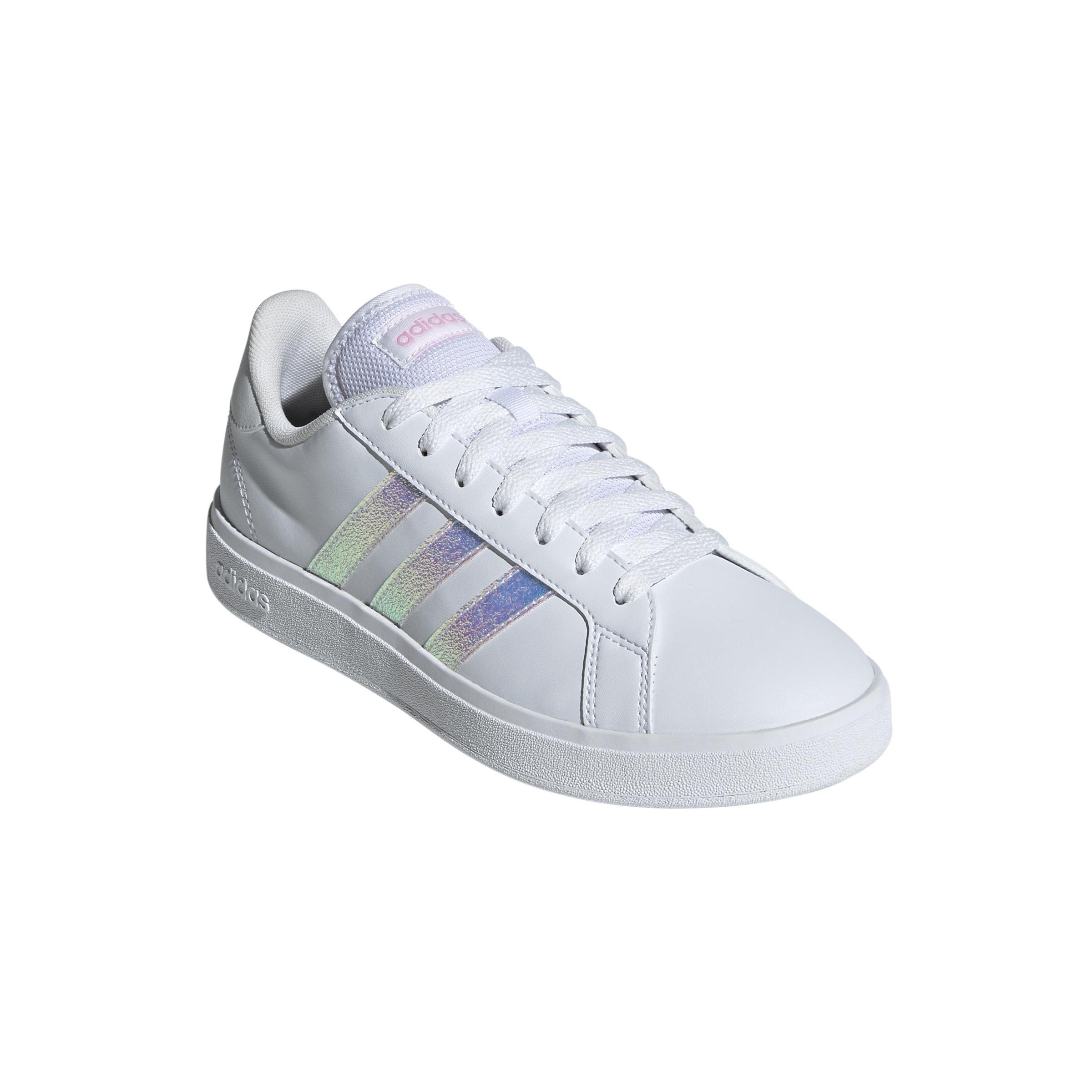 White Grand Court Base 2 Sneakers, , large image number 2